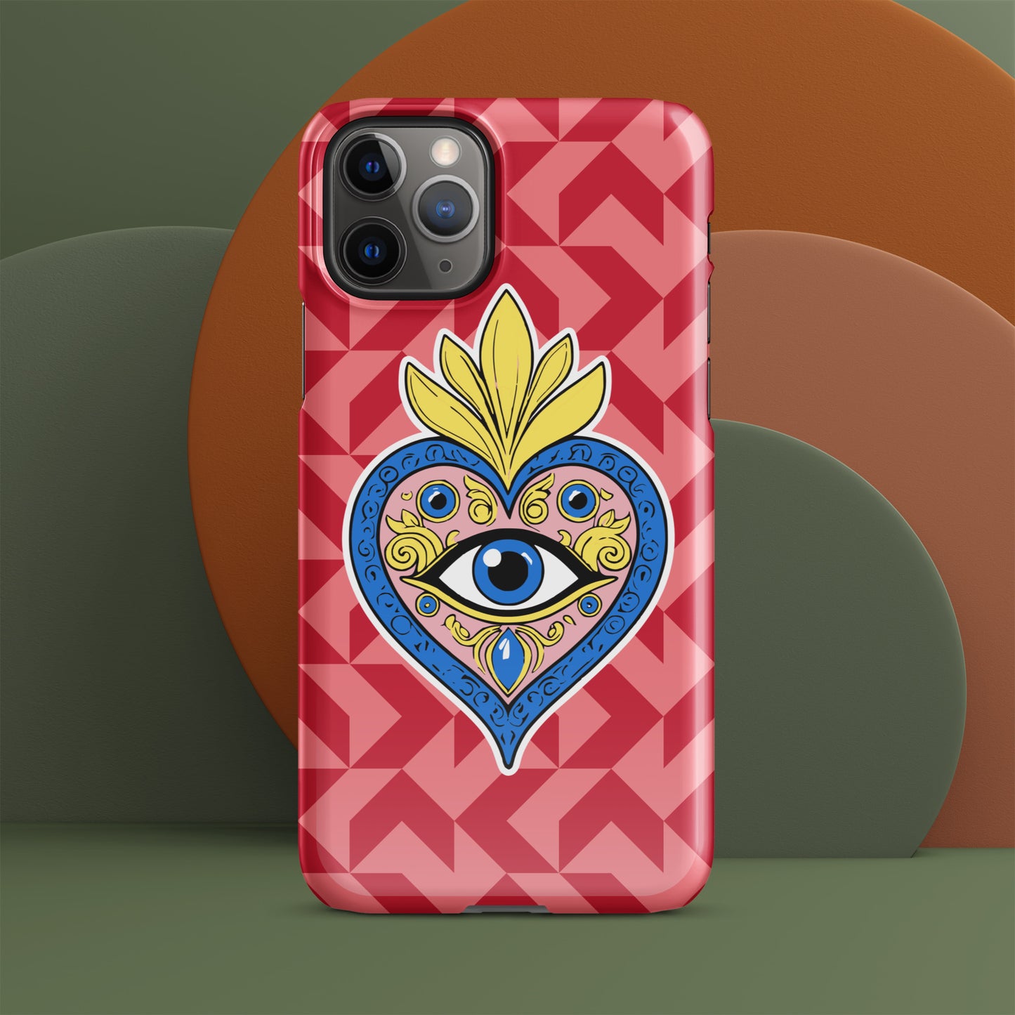 Eye Of The Heart Snap case for iPhone®