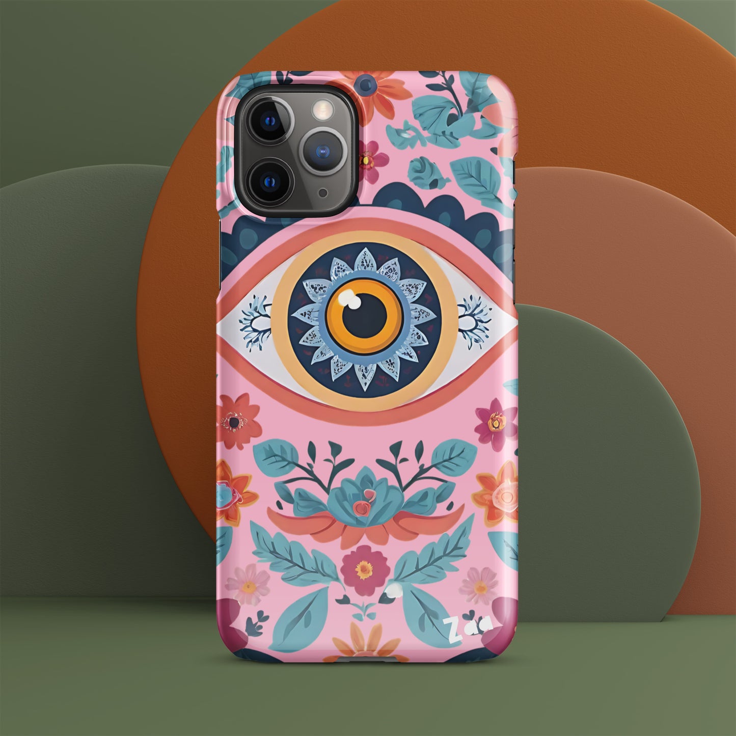 Floral Dream Pink Snap case for iPhone®