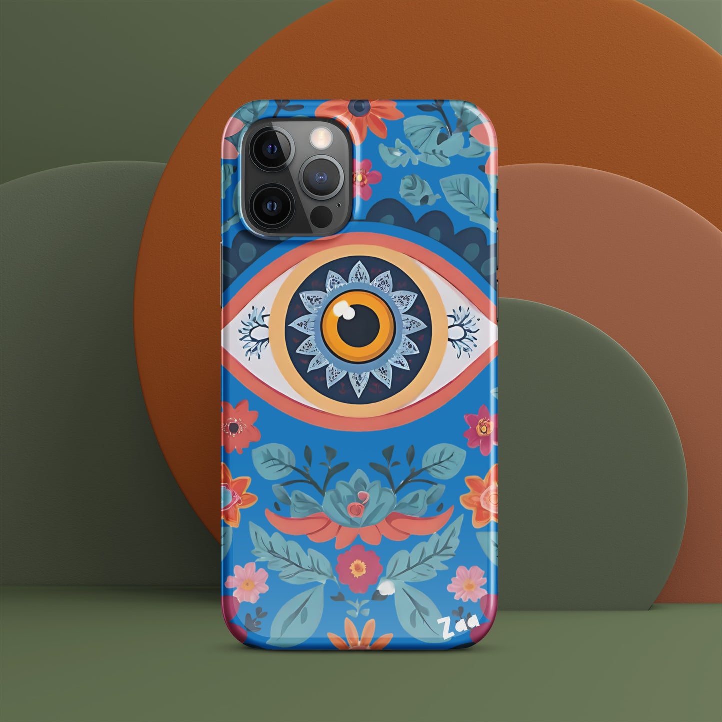 Floral Dream Blue Snap case for iPhone®