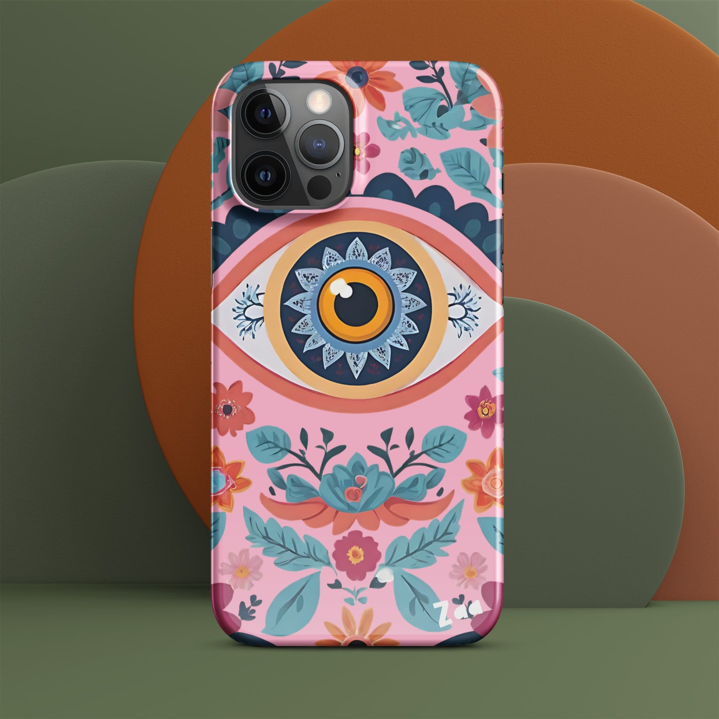 Floral Dream Pink Snap case for iPhone®