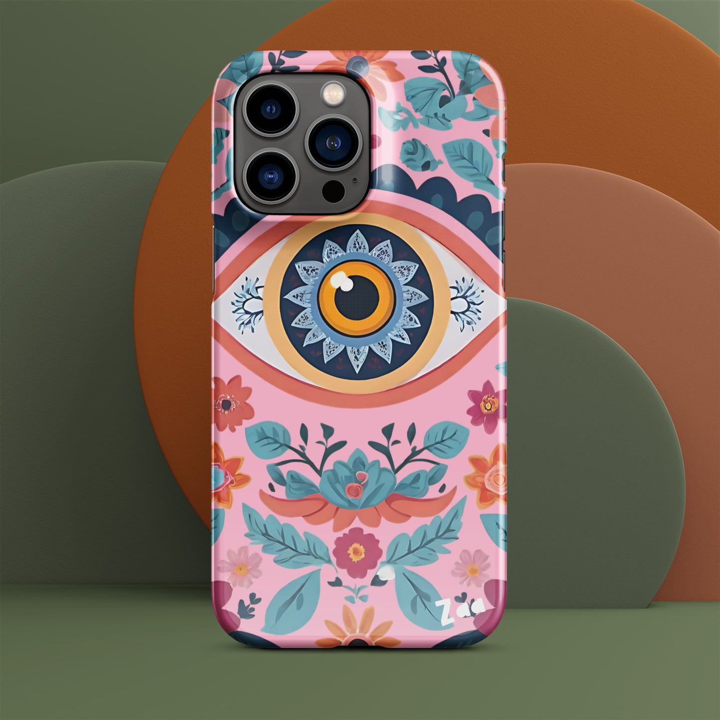 Floral Dream Pink Snap case for iPhone®