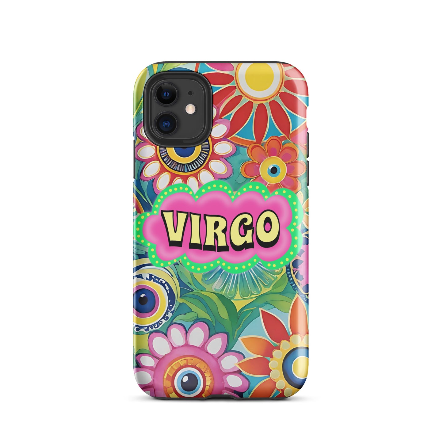 Virgo Zodiac Evil Eye Tough Case for iPhone®