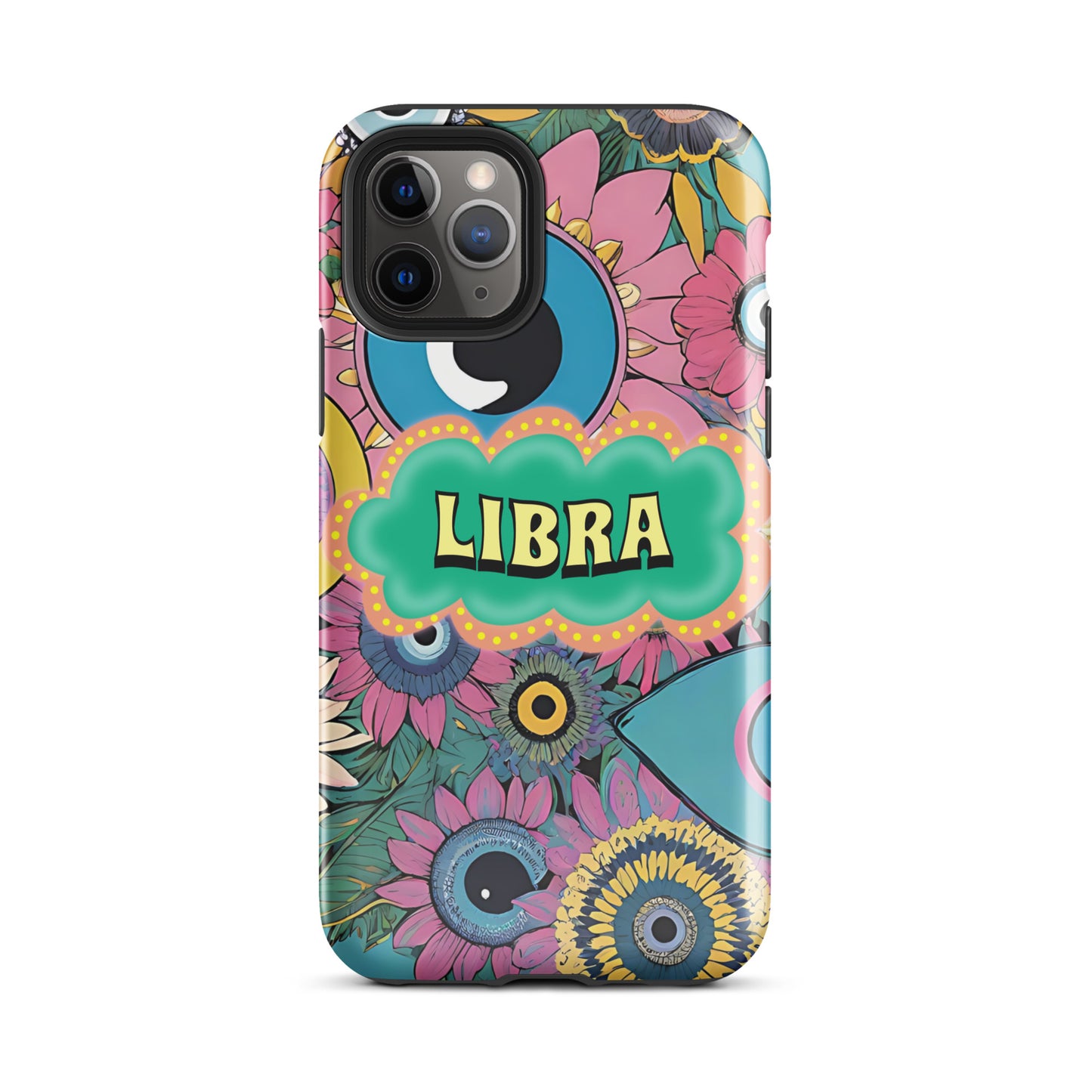 Libra Zodiac Evil Eye Tough Case for iPhone®