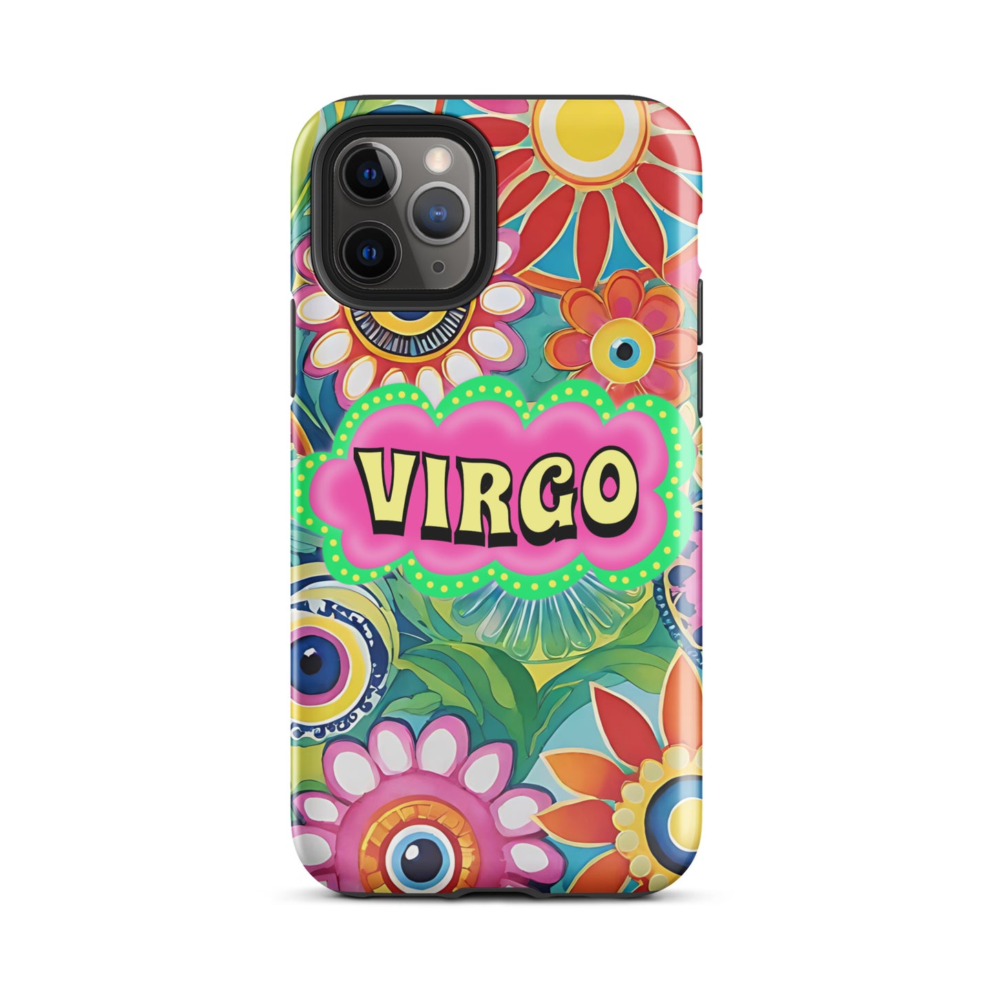 Virgo Zodiac Evil Eye Tough Case for iPhone®