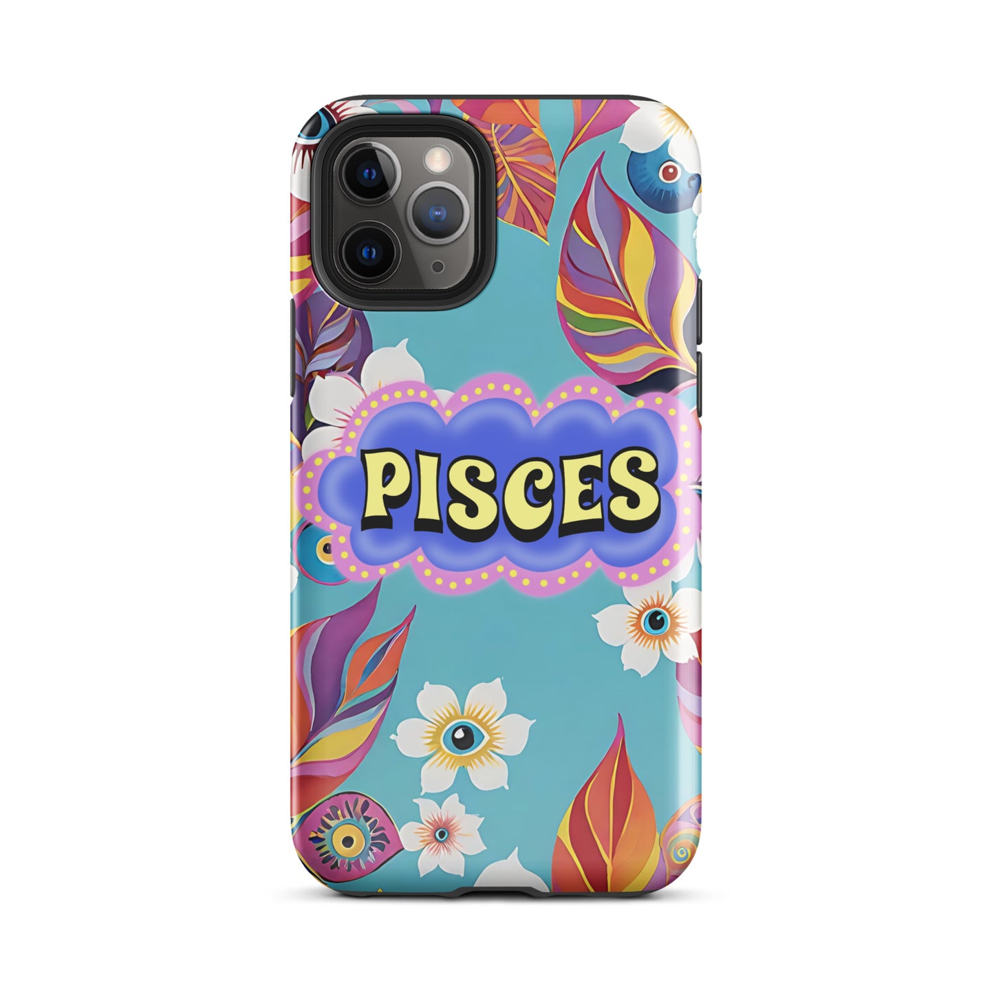 Pisces Zodiac Evil Eye Tough Case for iPhone®