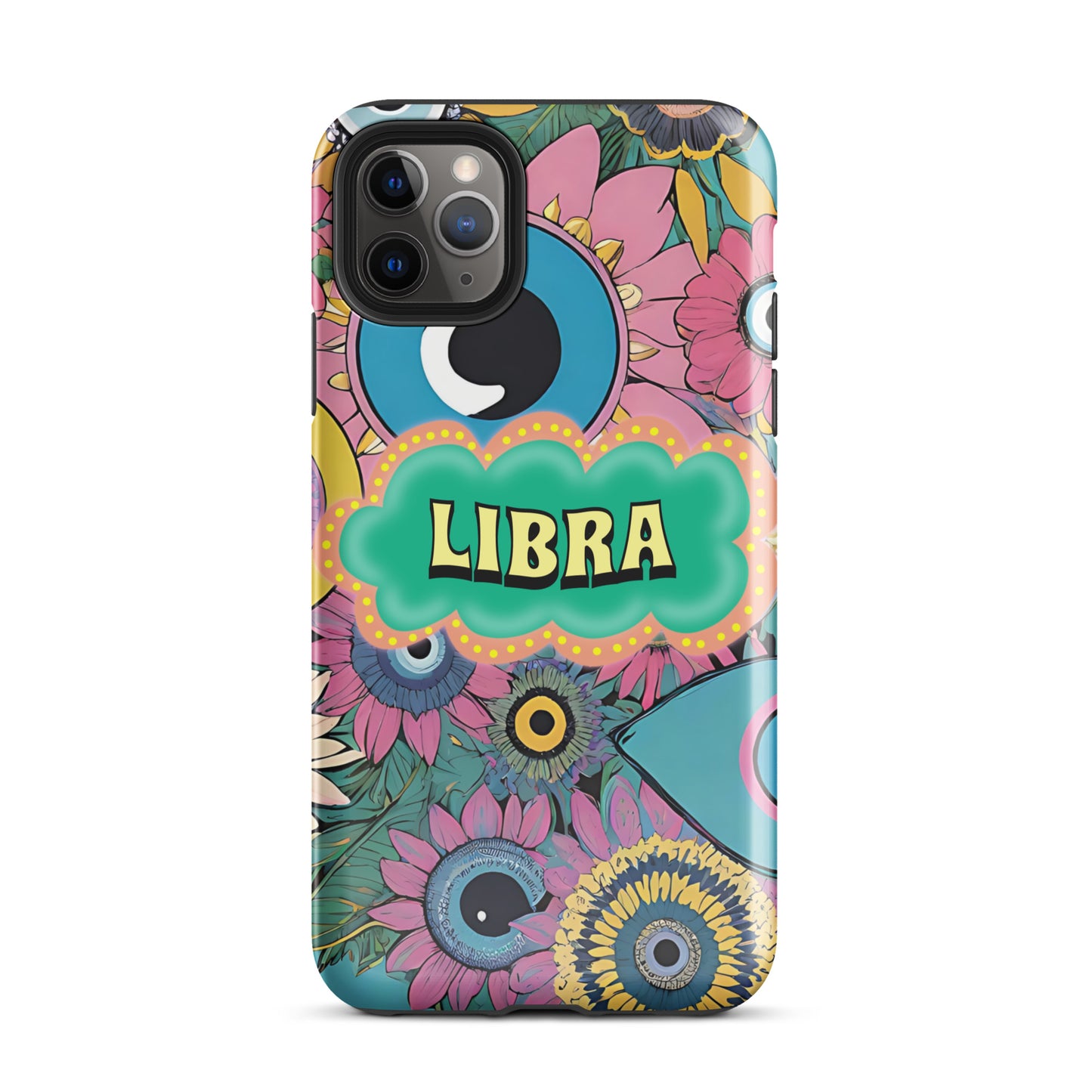 Libra Zodiac Evil Eye Tough Case for iPhone®