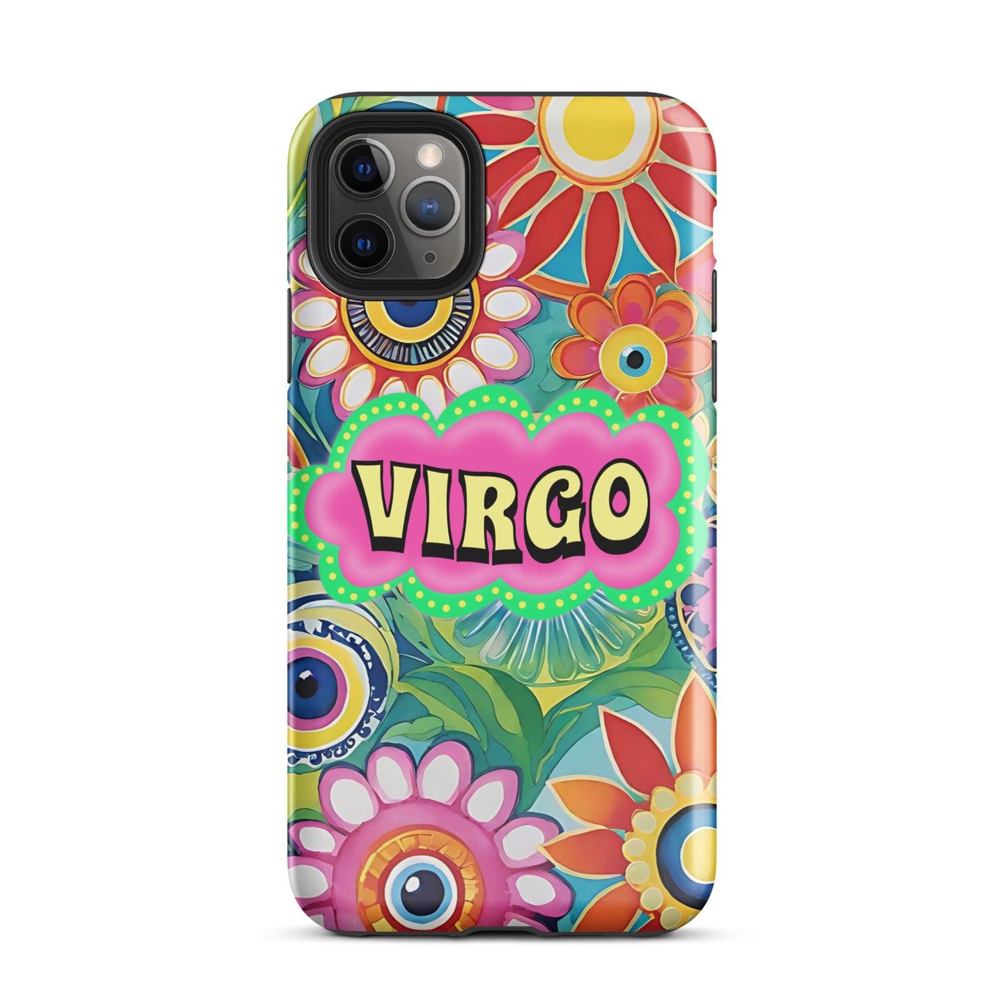 Virgo Zodiac Evil Eye Tough Case for iPhone®