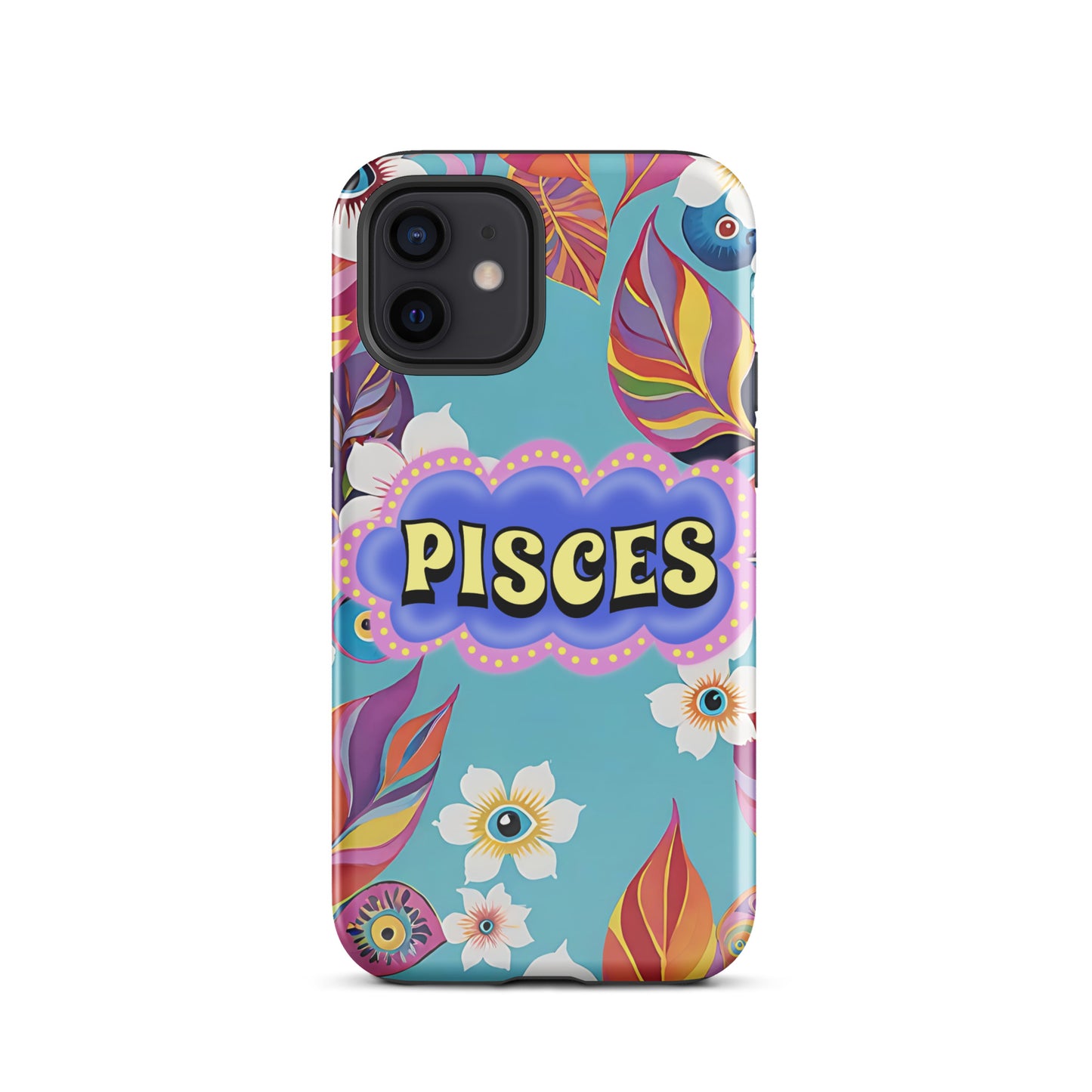 Pisces Zodiac Evil Eye Tough Case for iPhone®