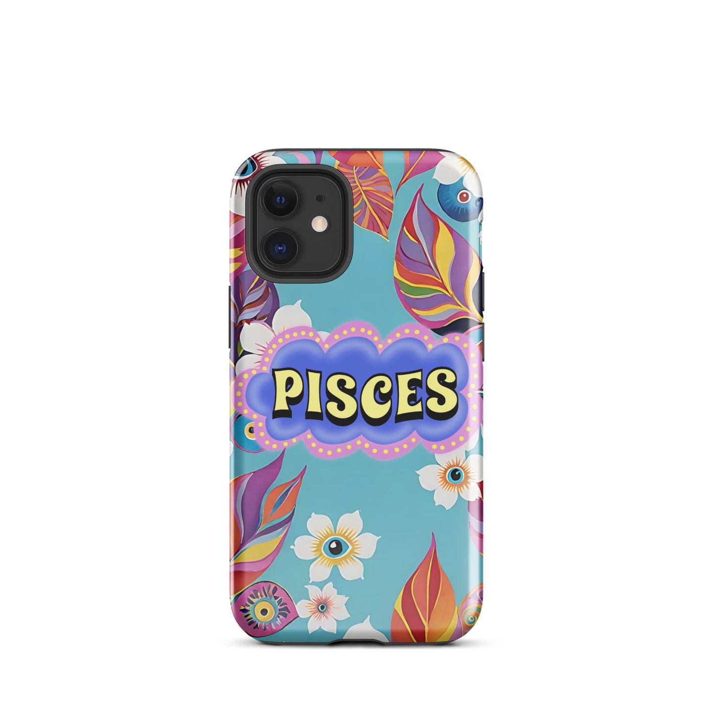 Pisces Zodiac Evil Eye Tough Case for iPhone®