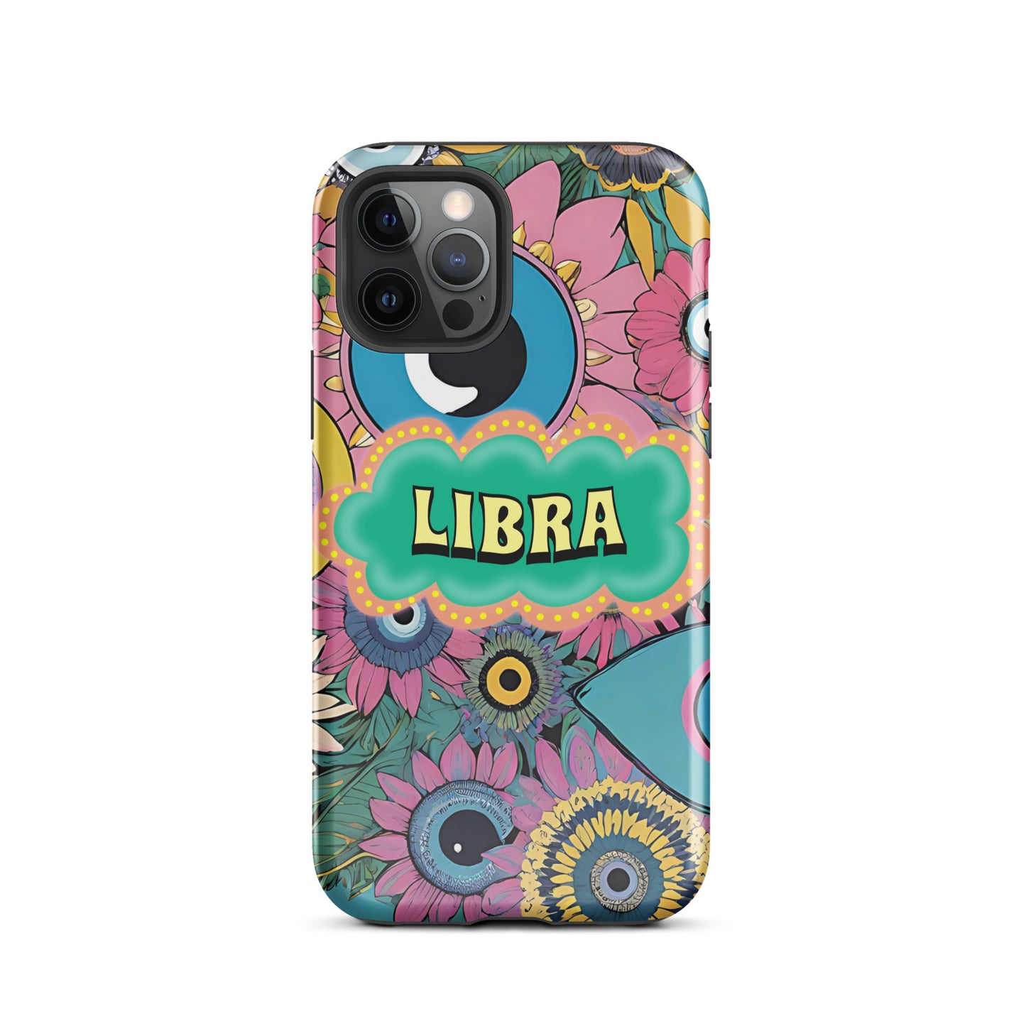 Libra Zodiac Evil Eye Tough Case for iPhone®