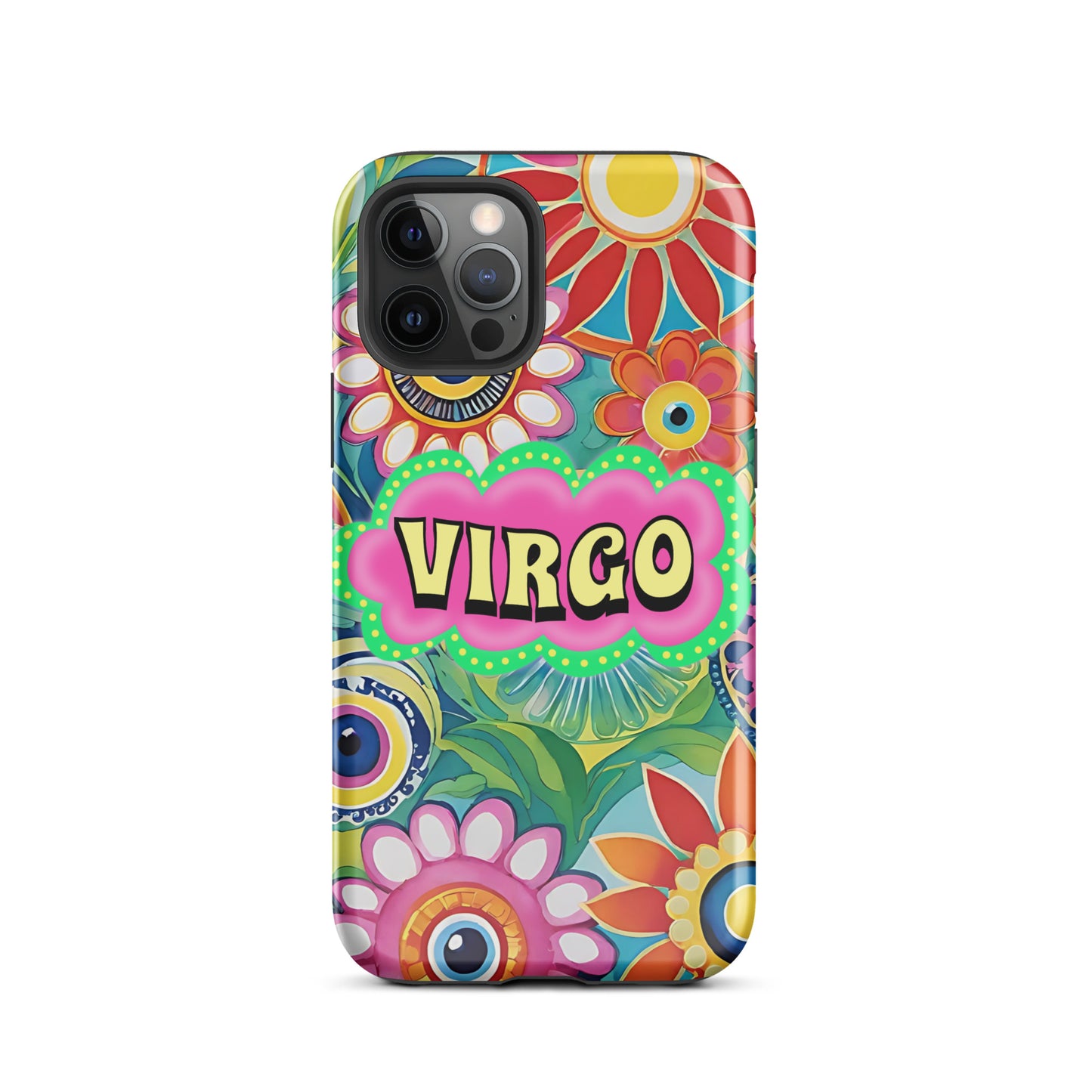 Virgo Zodiac Evil Eye Tough Case for iPhone®