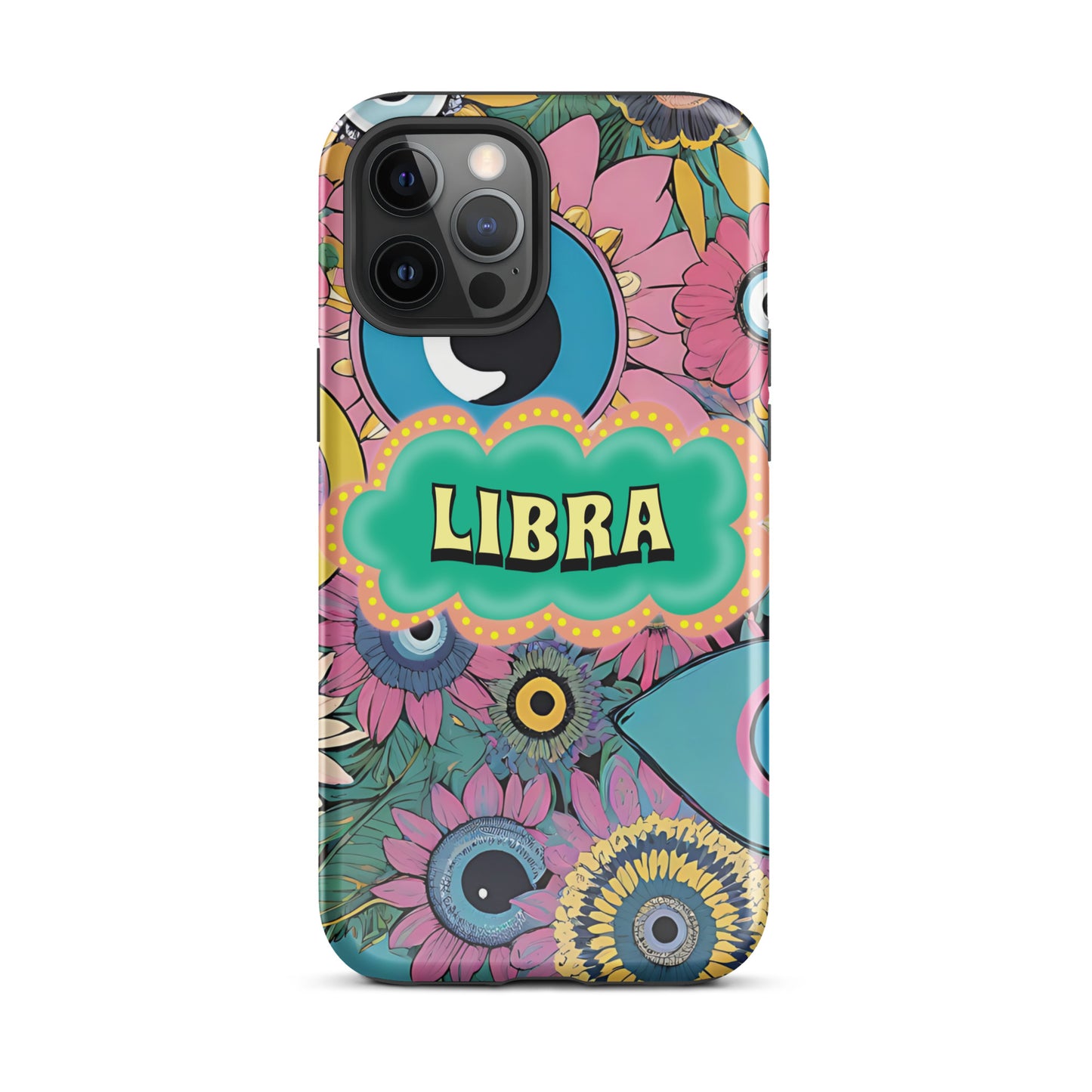 Libra Zodiac Evil Eye Tough Case for iPhone®