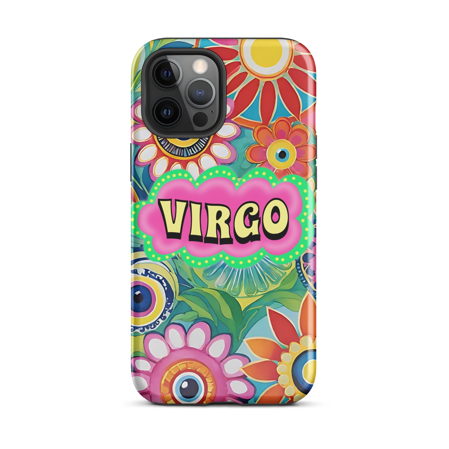 Virgo Zodiac Evil Eye Tough Case for iPhone®