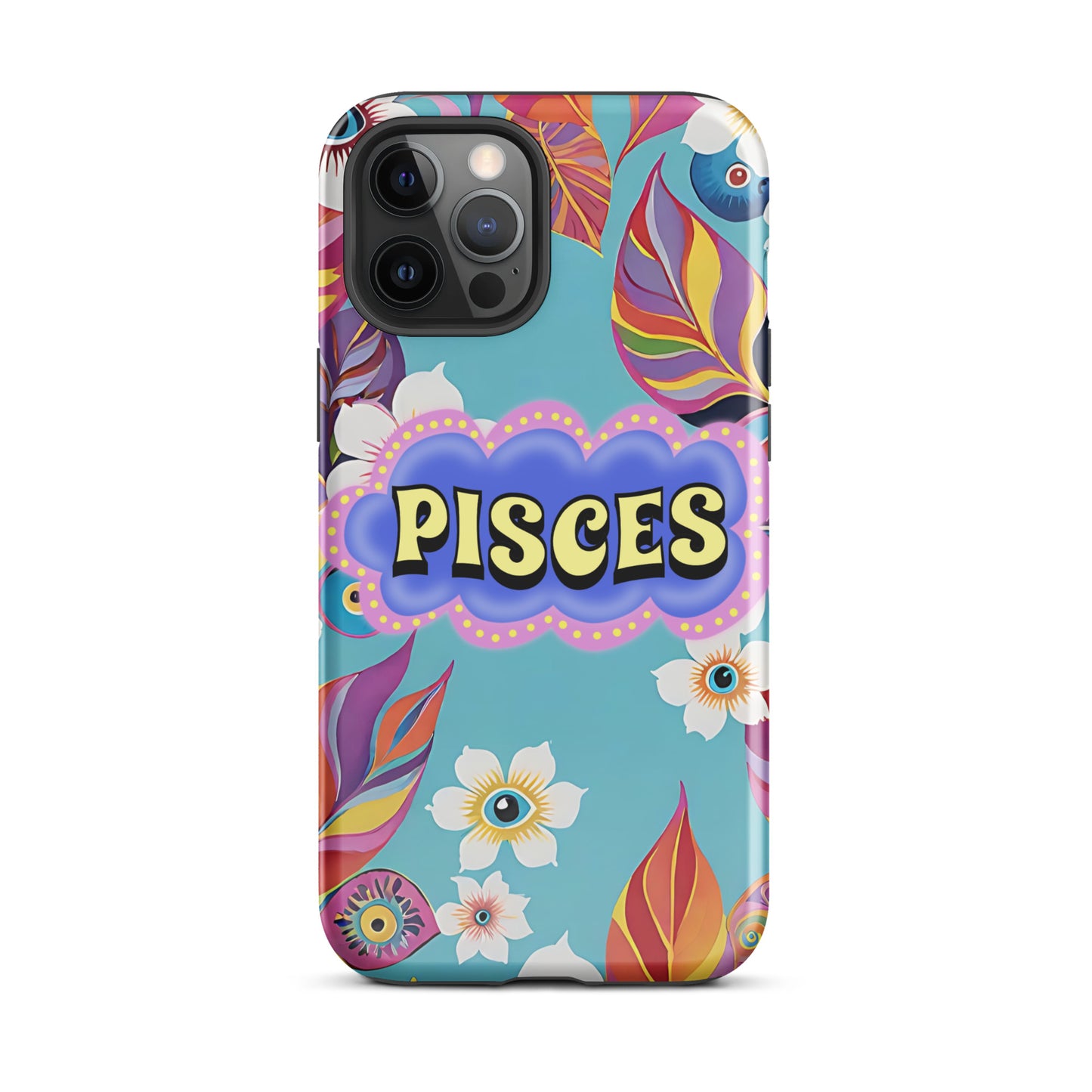 Pisces Zodiac Evil Eye Tough Case for iPhone®