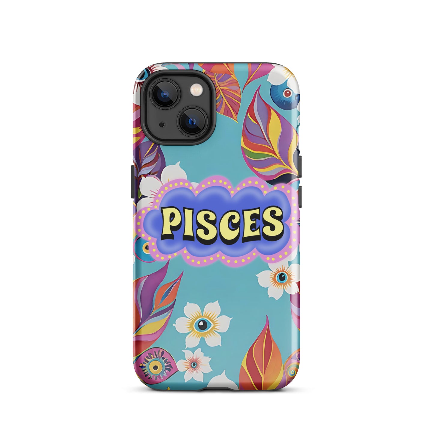 Pisces Zodiac Evil Eye Tough Case for iPhone®