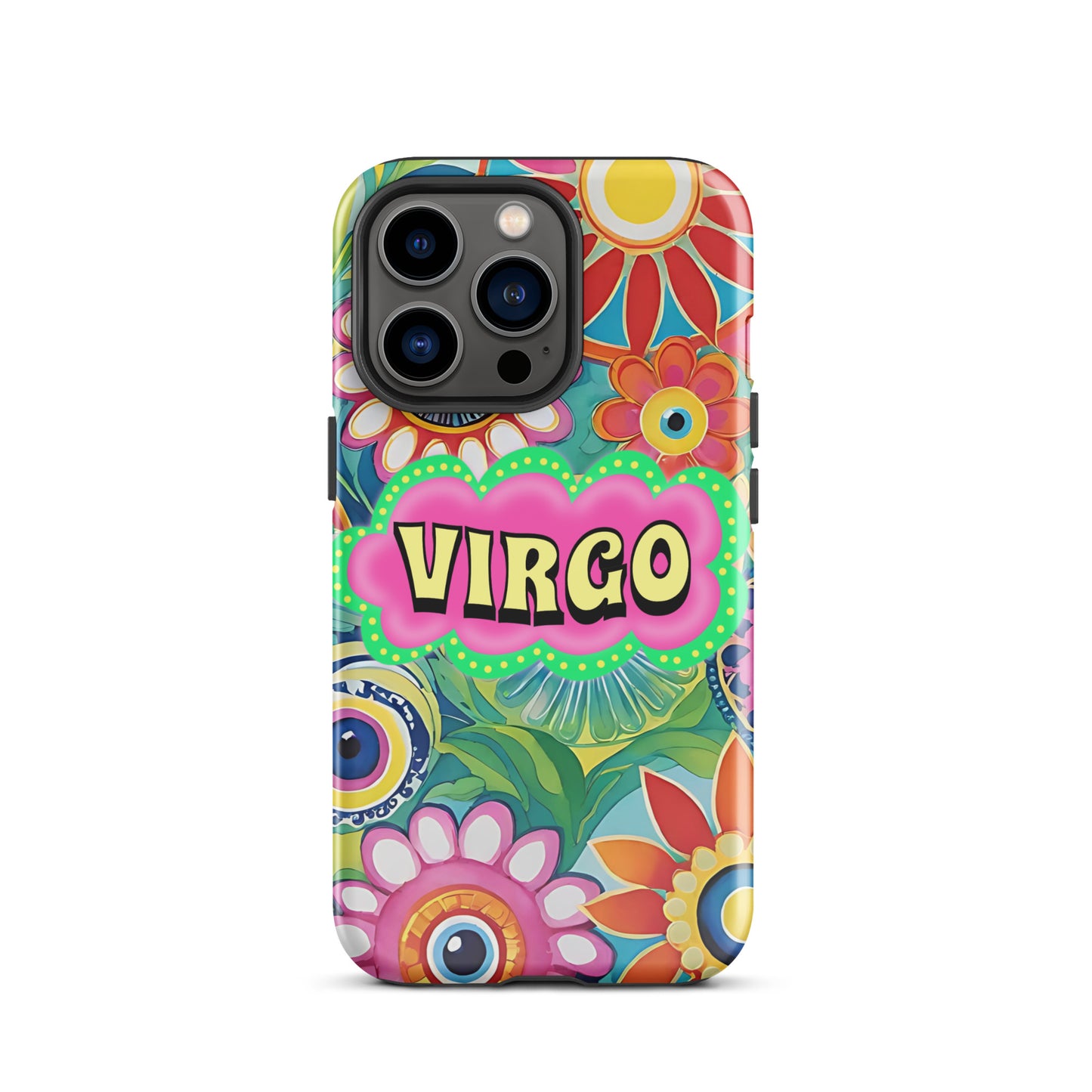 Virgo Zodiac Evil Eye Tough Case for iPhone®