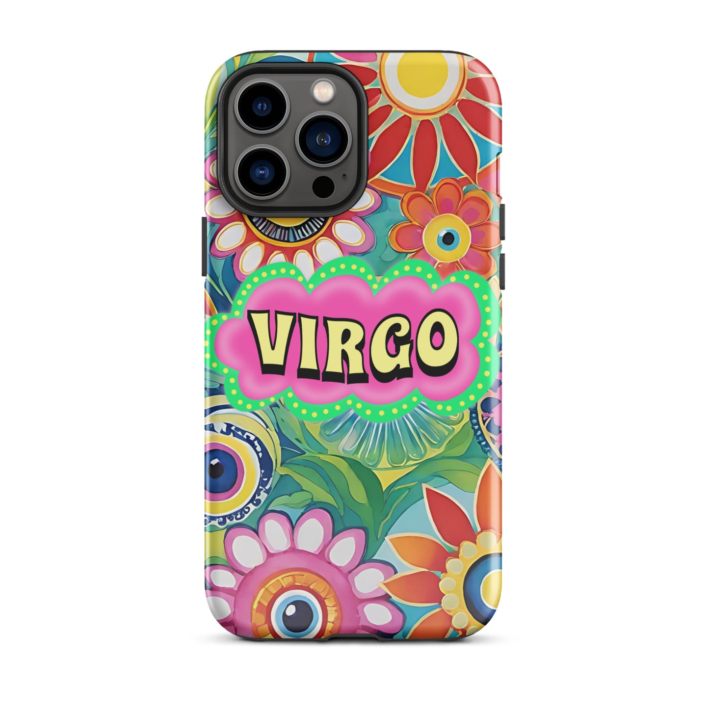 Virgo Zodiac Evil Eye Tough Case for iPhone®