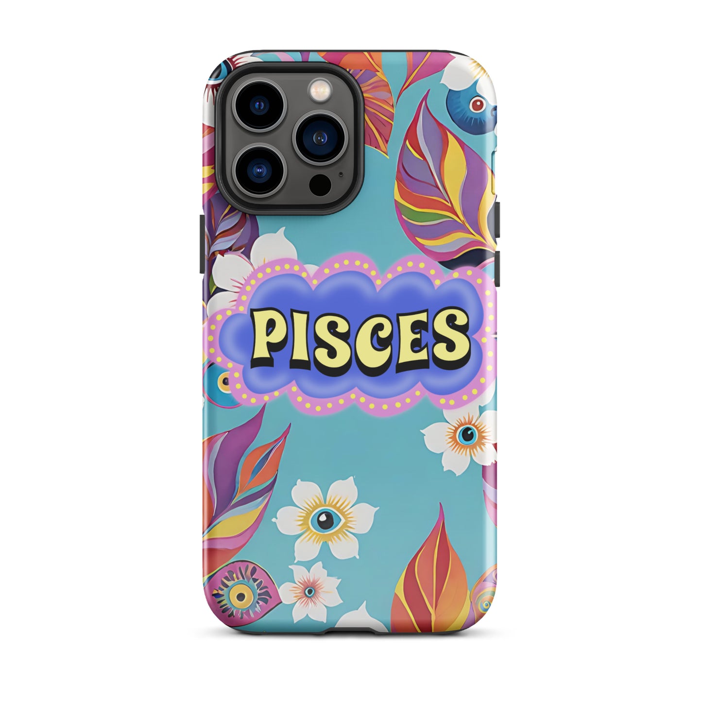 Pisces Zodiac Evil Eye Tough Case for iPhone®