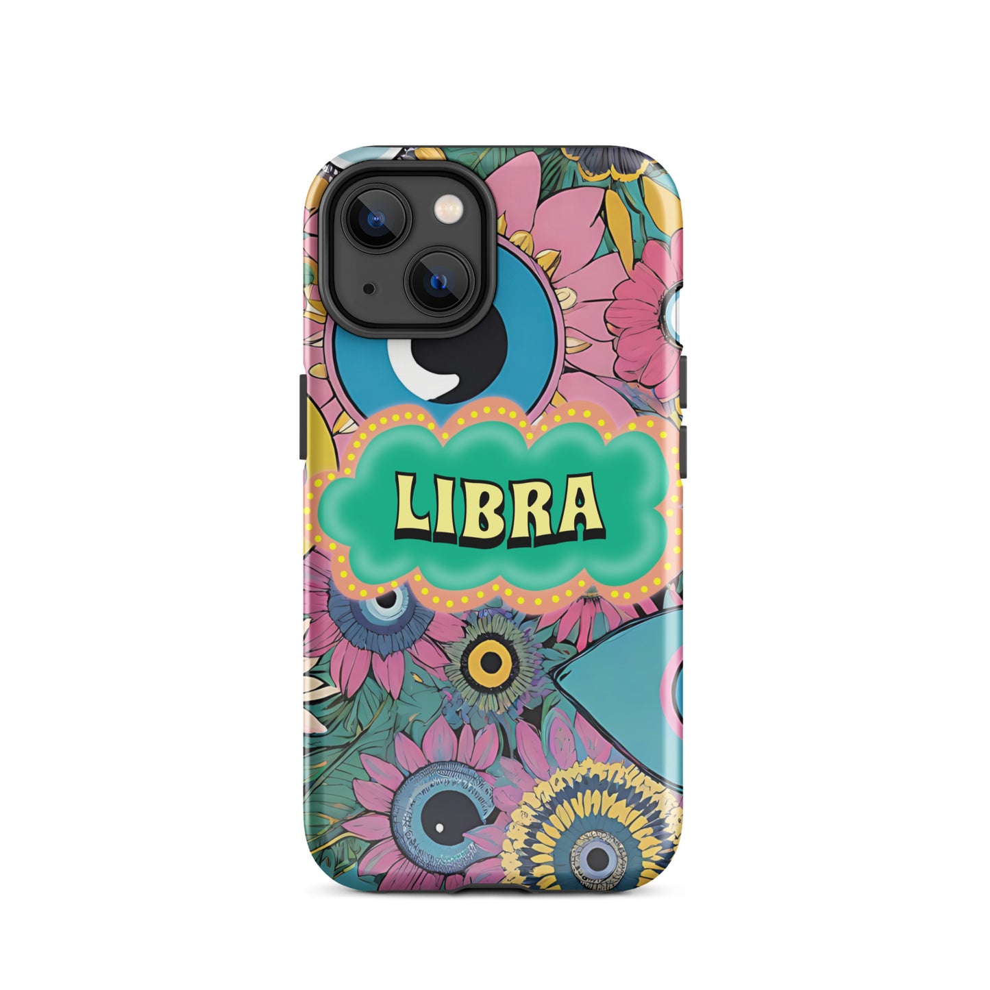 Libra Zodiac Evil Eye Tough Case for iPhone®