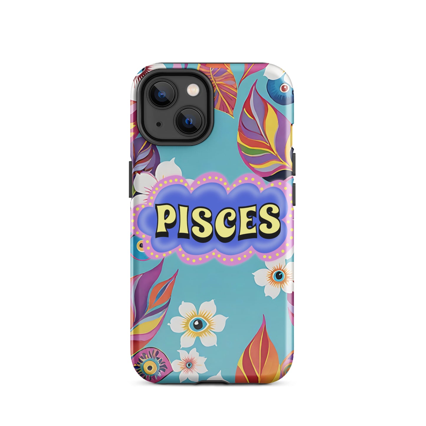 Pisces Zodiac Evil Eye Tough Case for iPhone®