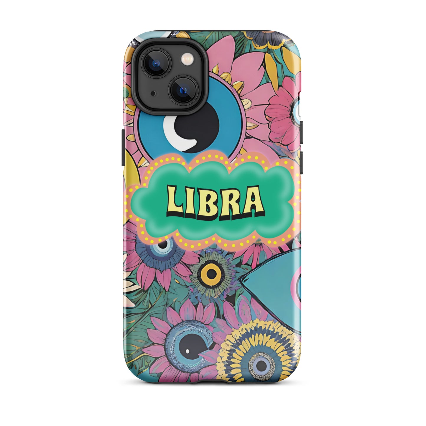 Libra Zodiac Evil Eye Tough Case for iPhone®