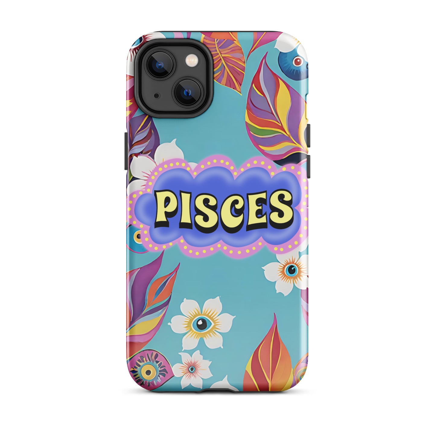 Pisces Zodiac Evil Eye Tough Case for iPhone®