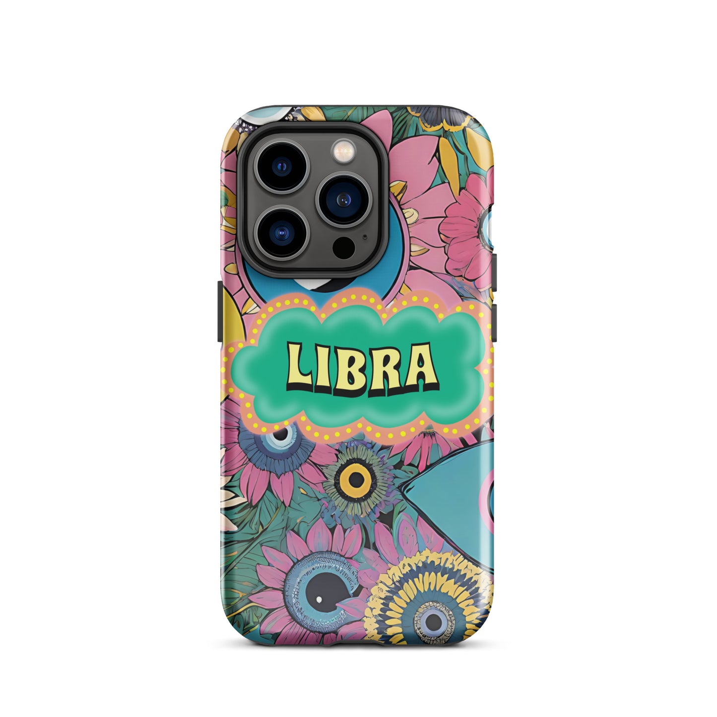 Libra Zodiac Evil Eye Tough Case for iPhone®