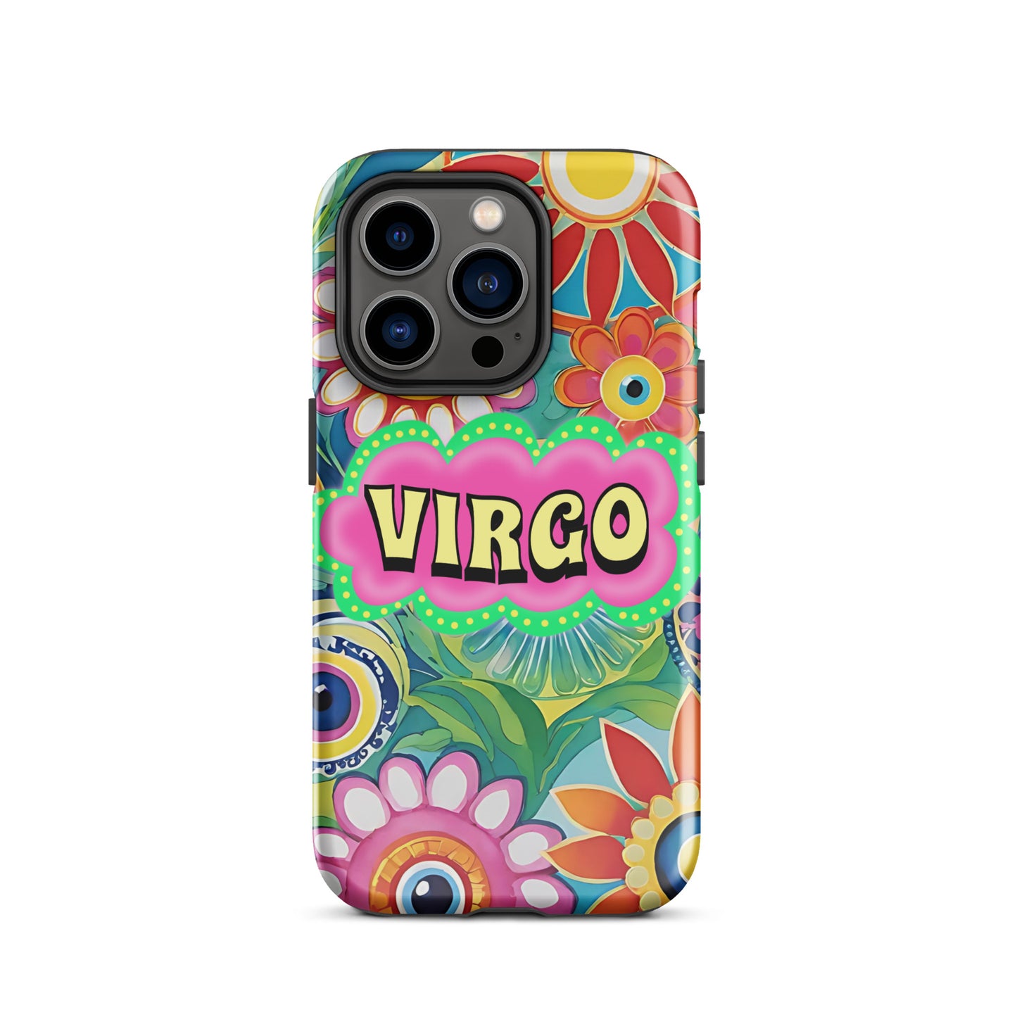 Virgo Zodiac Evil Eye Tough Case for iPhone®