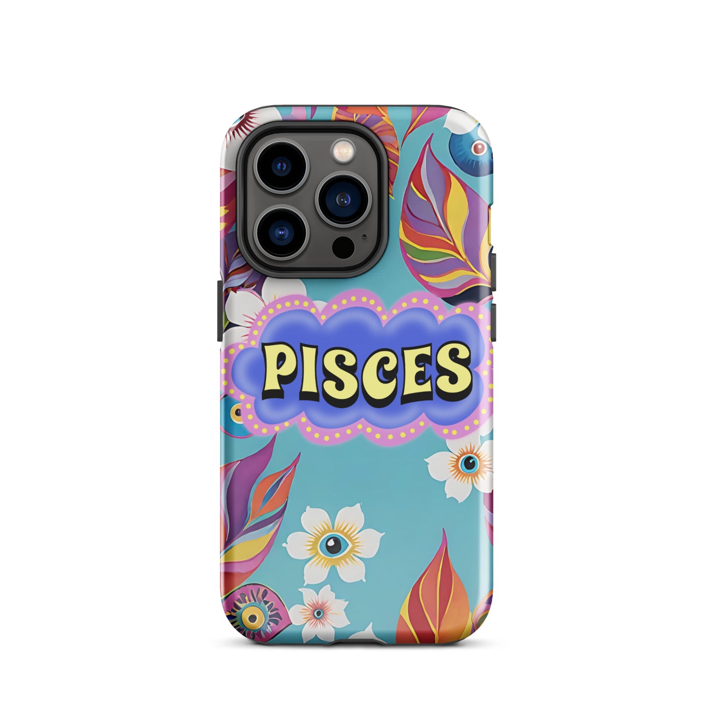 Pisces Zodiac Evil Eye Tough Case for iPhone®