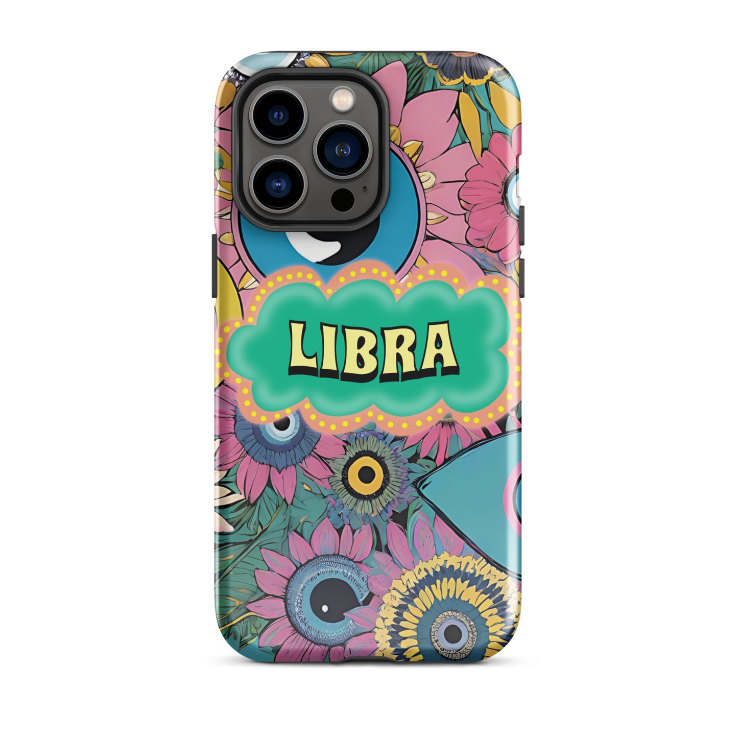 Libra Zodiac Evil Eye Tough Case for iPhone®