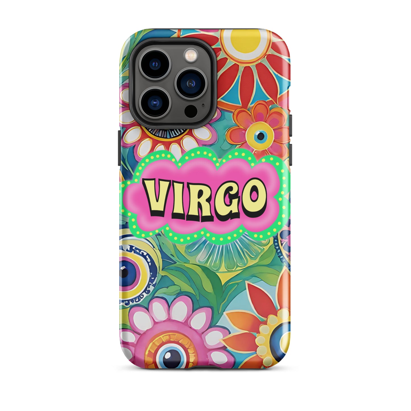 Virgo Zodiac Evil Eye Tough Case for iPhone®