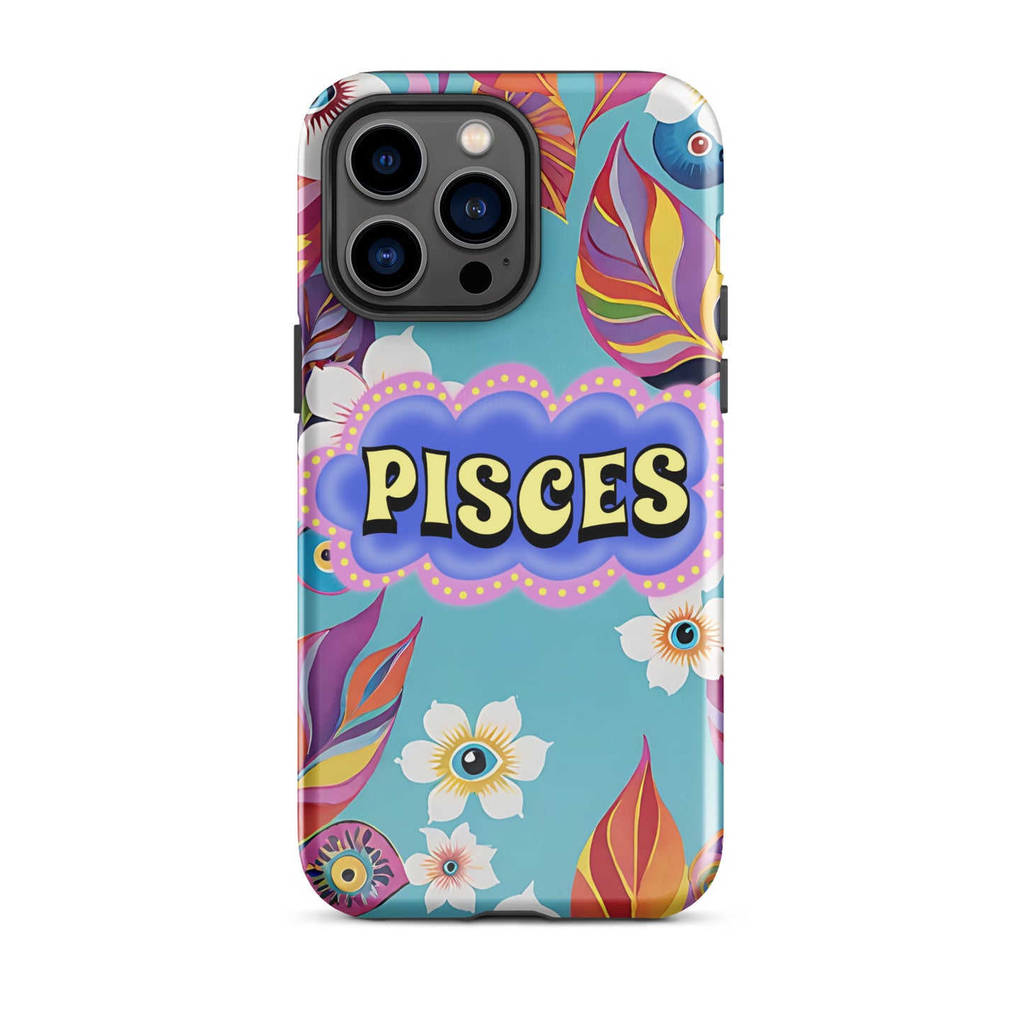 Pisces Zodiac Evil Eye Tough Case for iPhone®