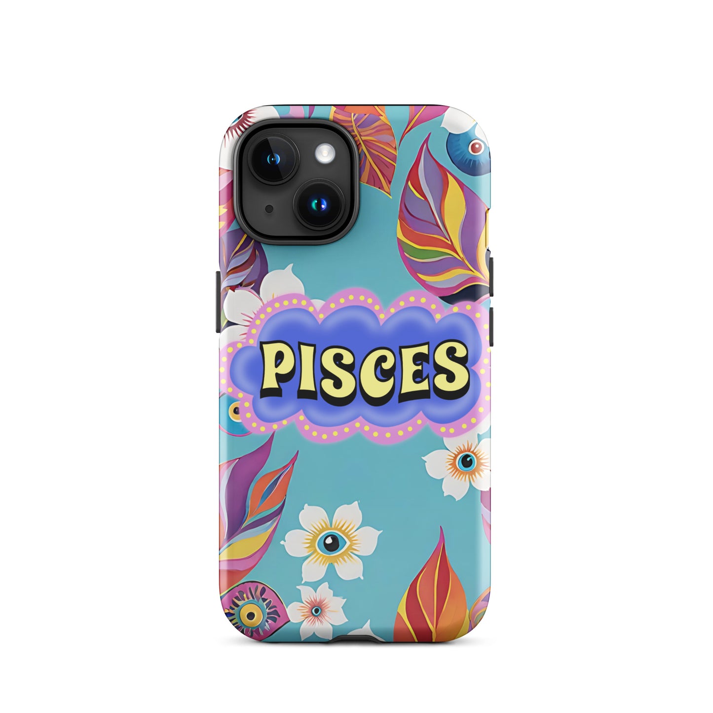 Pisces Zodiac Evil Eye Tough Case for iPhone®