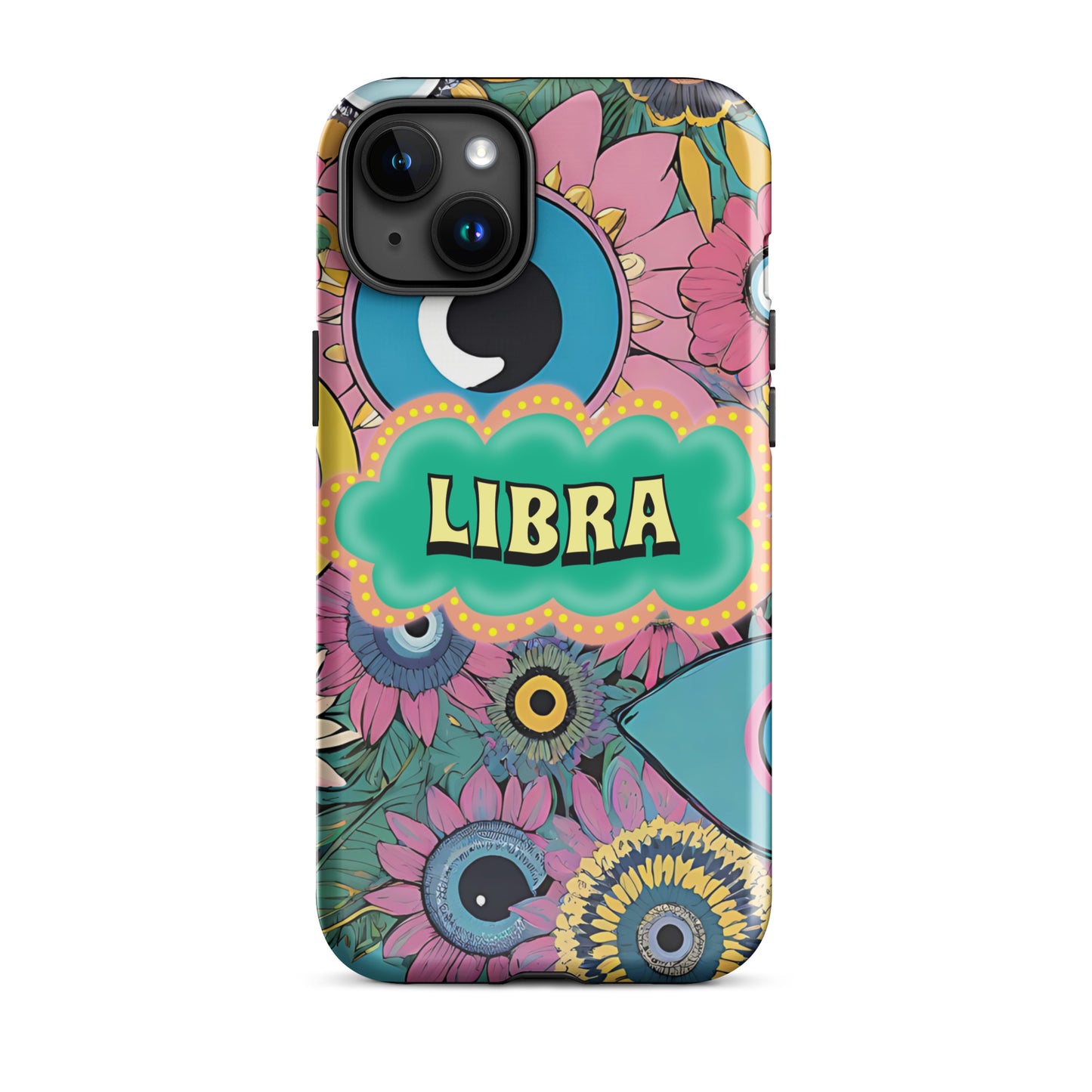 Libra Zodiac Evil Eye Tough Case for iPhone®