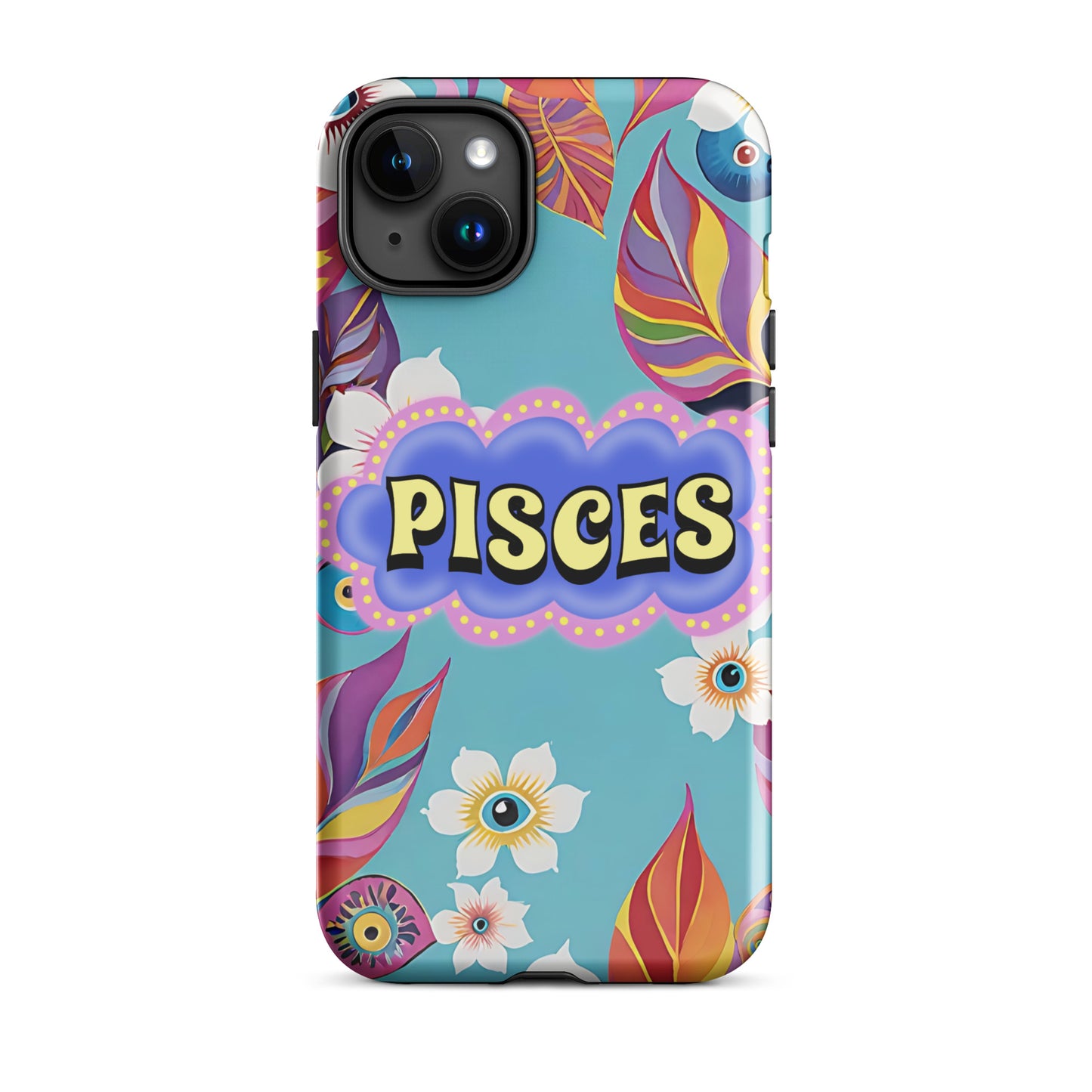 Pisces Zodiac Evil Eye Tough Case for iPhone®