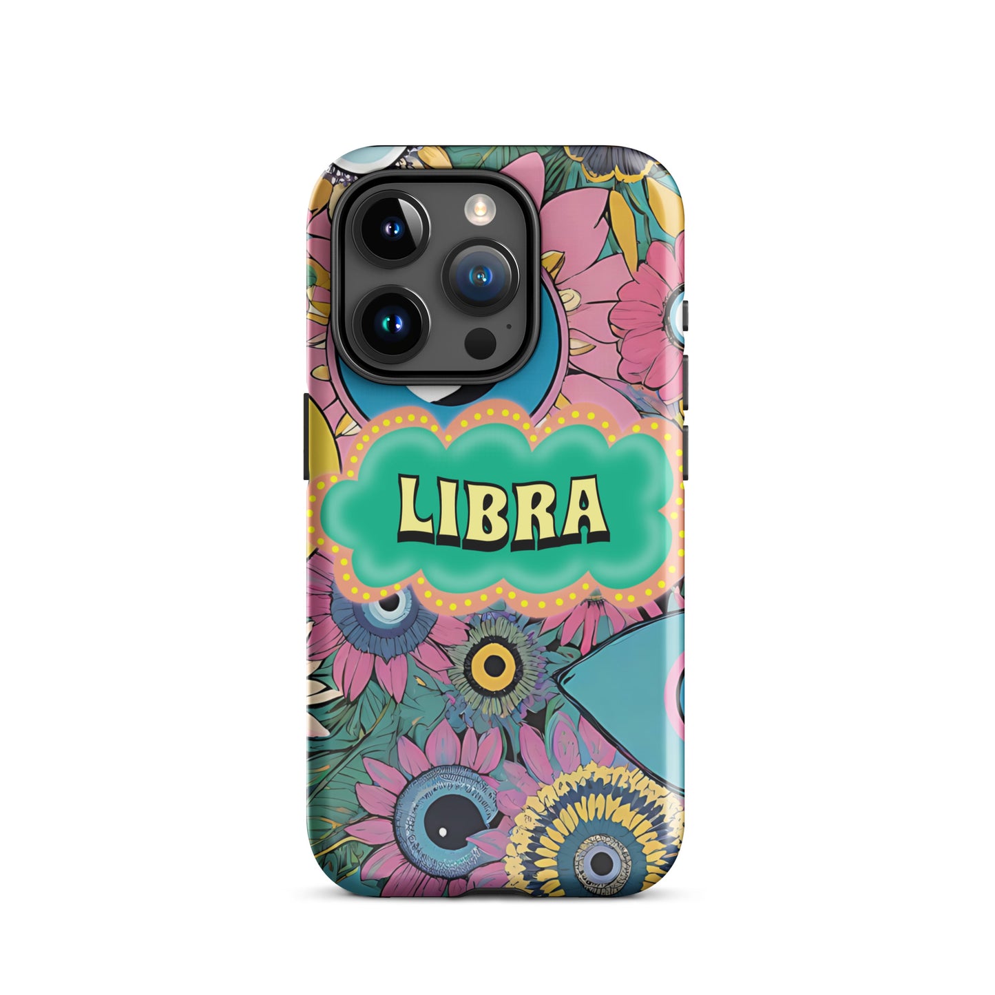 Libra Zodiac Evil Eye Tough Case for iPhone®