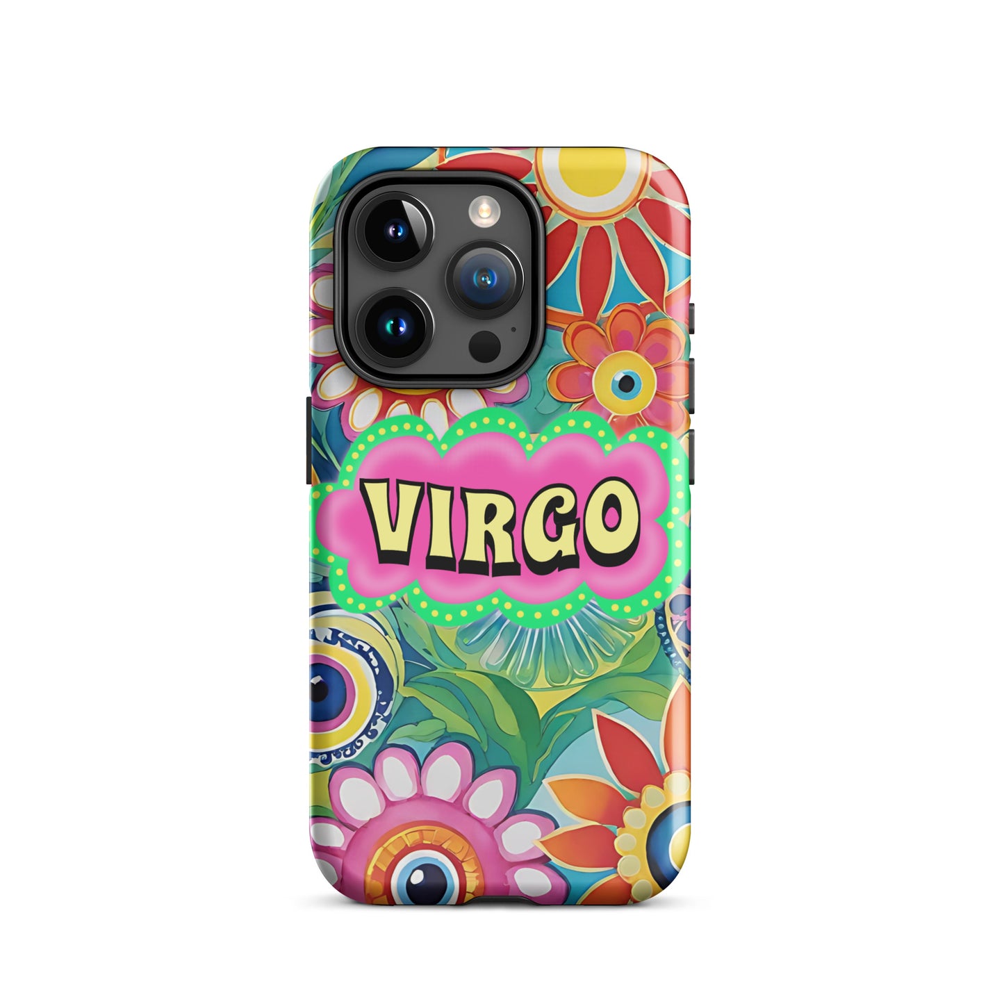 Virgo Zodiac Evil Eye Tough Case for iPhone®