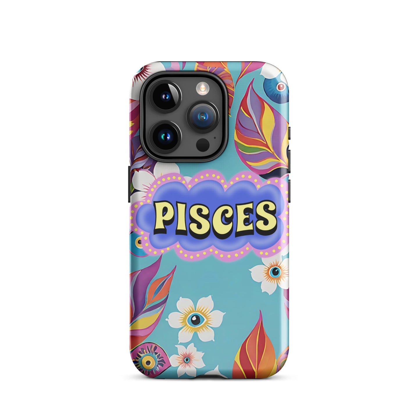 Pisces Zodiac Evil Eye Tough Case for iPhone®