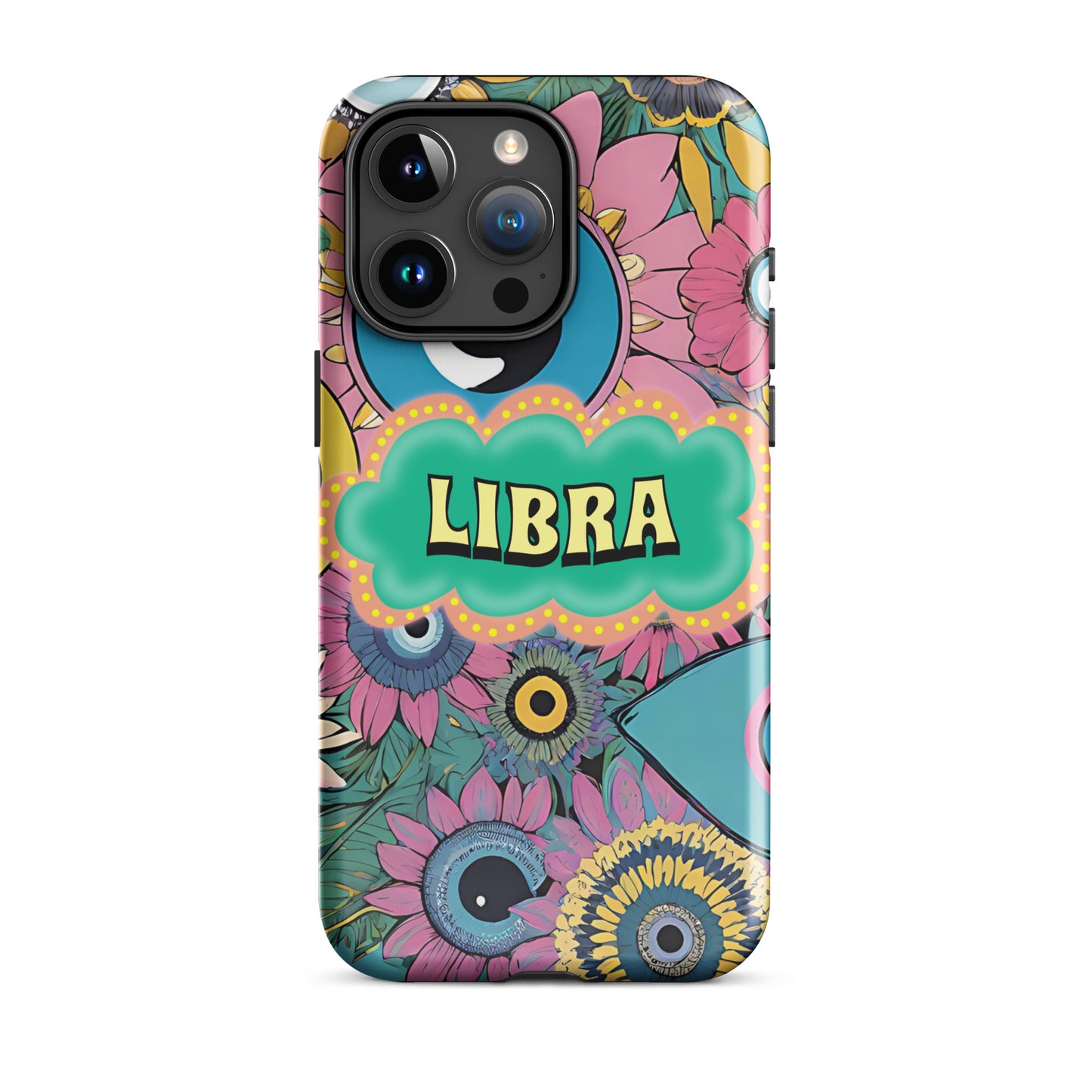 Libra Zodiac Evil Eye Tough Case for iPhone®