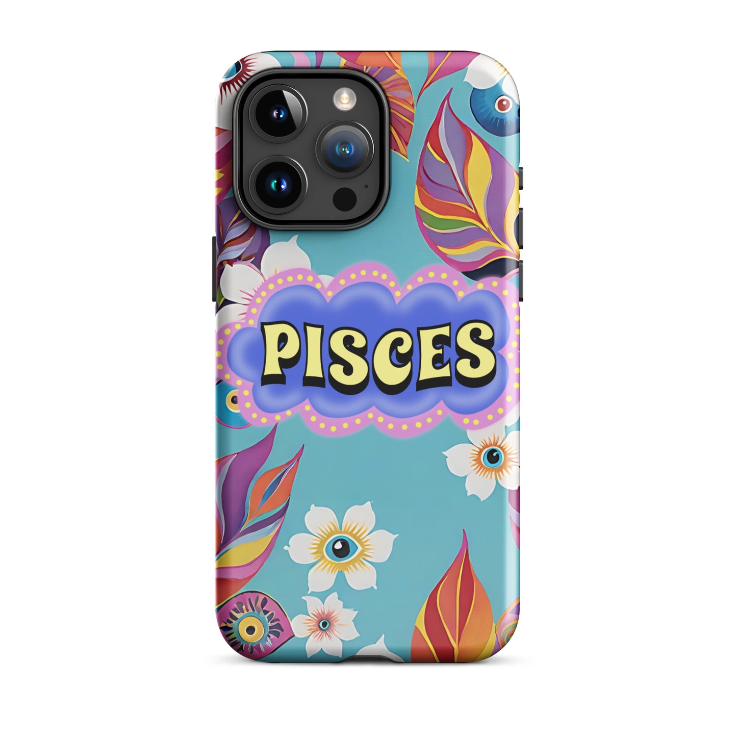 Pisces Zodiac Evil Eye Tough Case for iPhone®