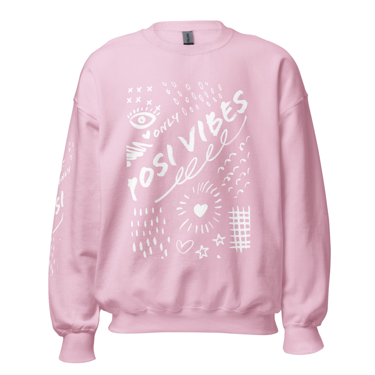 Posi Vibes Grafiti Unisex Sweatshirt