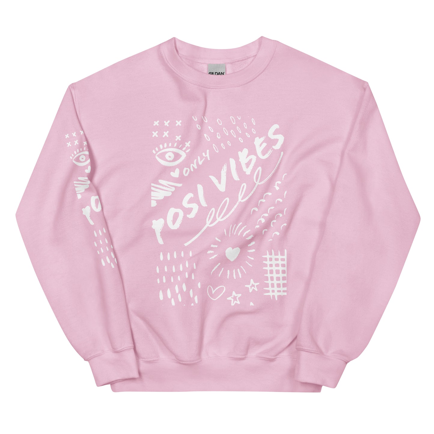 Posi Vibes Grafiti Unisex Sweatshirt