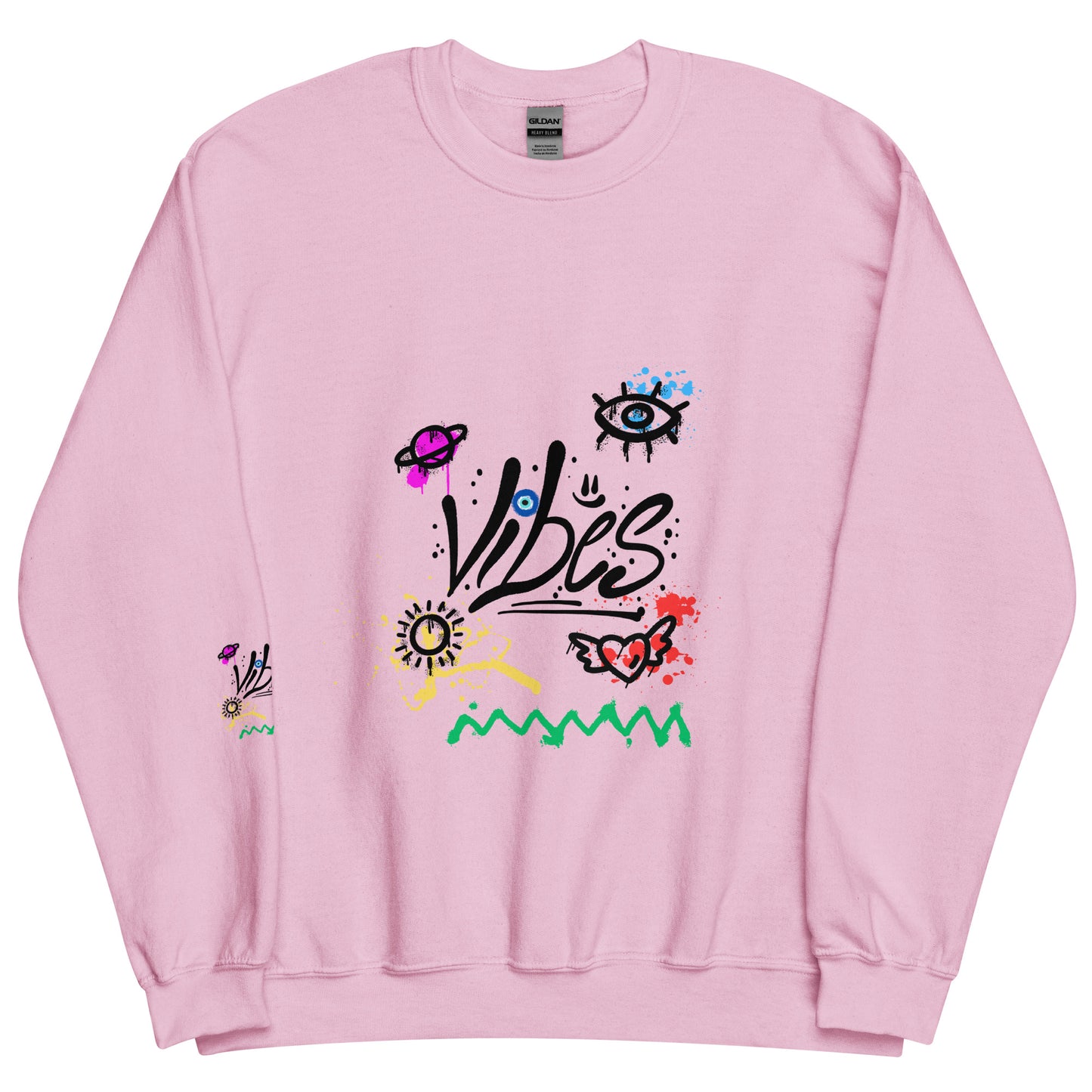 Vibes Graffiti Unisex Sweatshirt