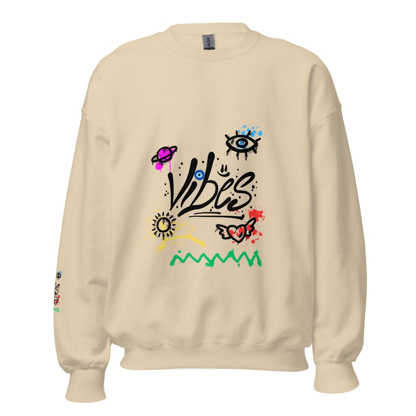 Vibes Graffiti Unisex Sweatshirt