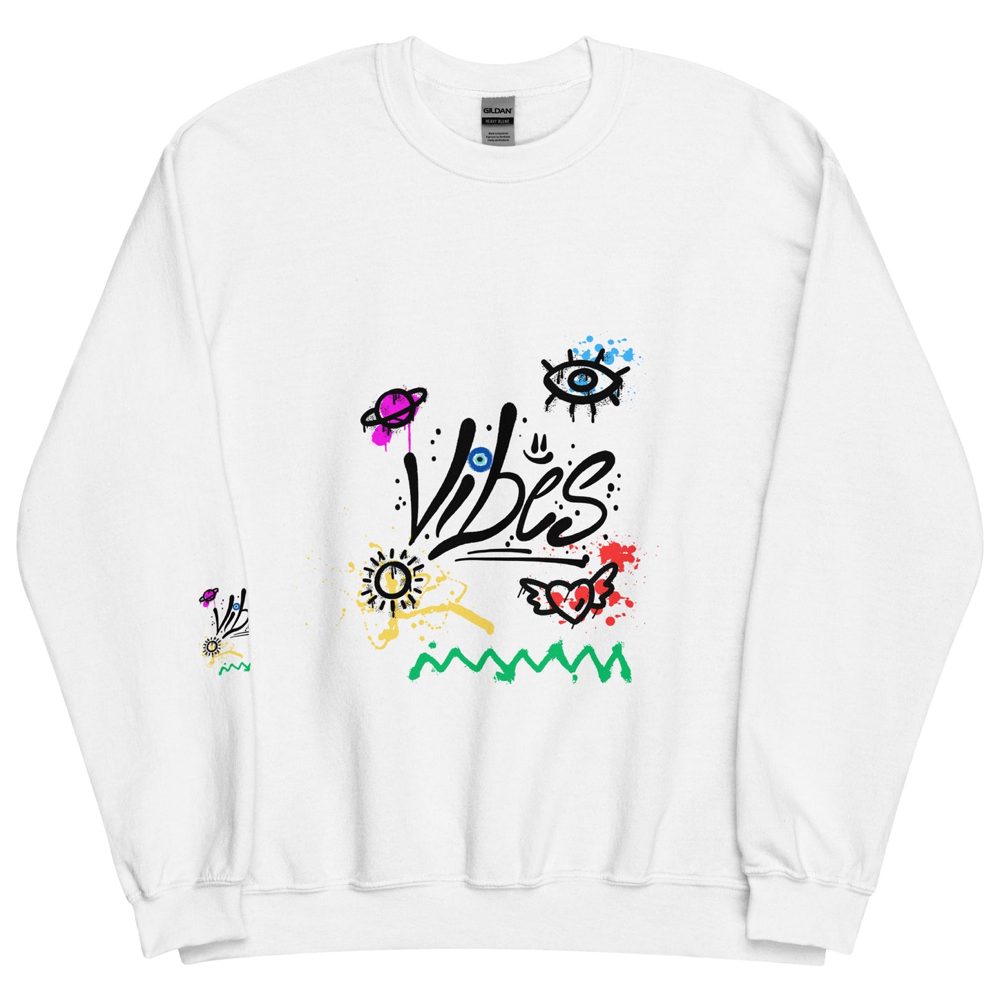 Vibes Graffiti Unisex Sweatshirt