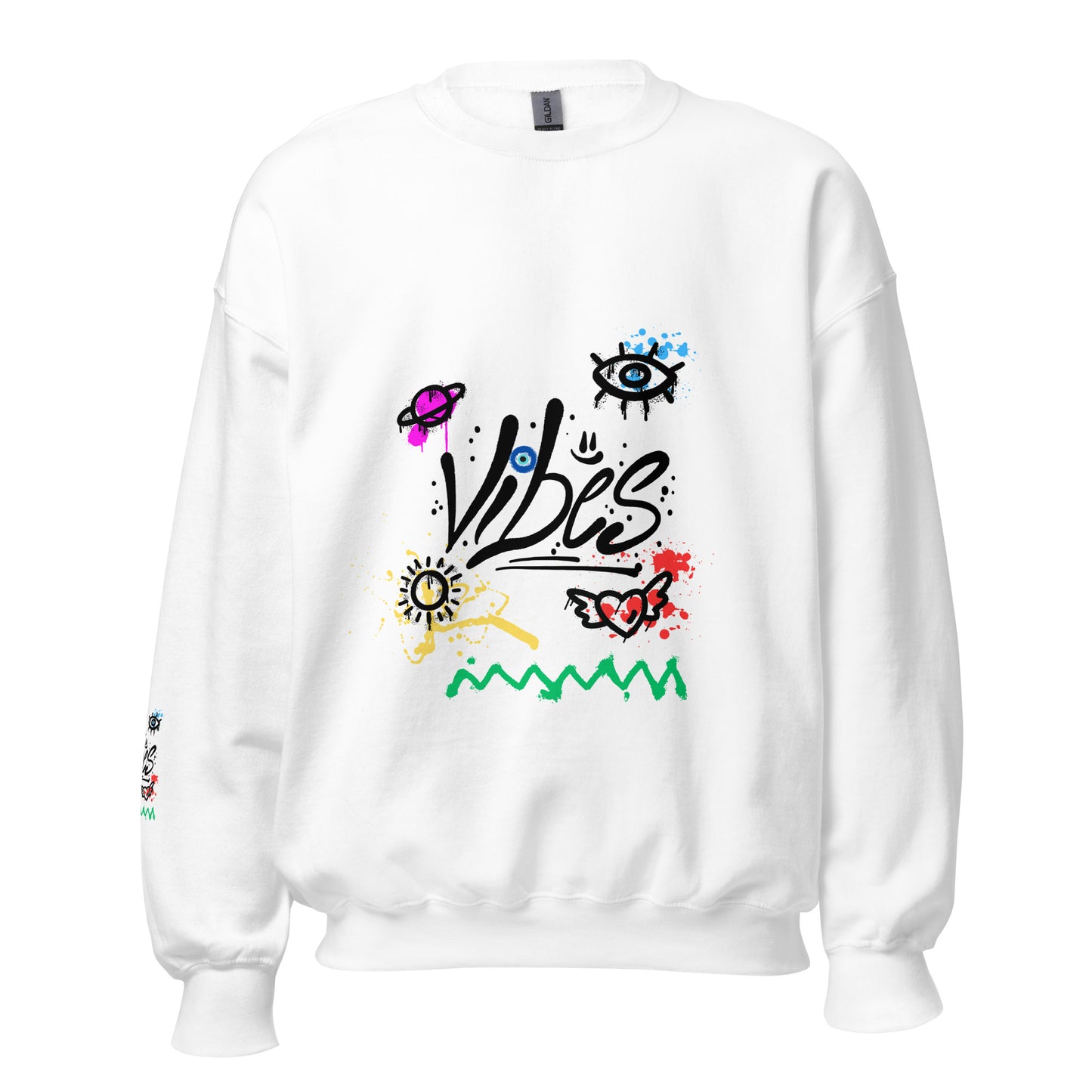 Vibes Graffiti Unisex Sweatshirt