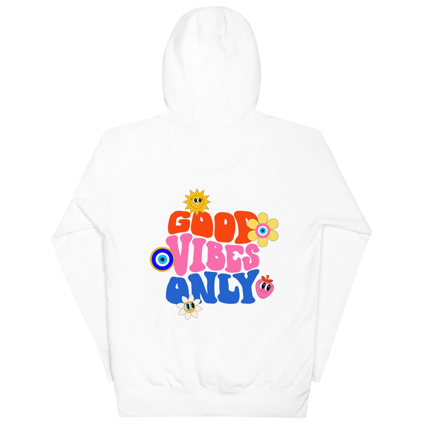 Good Vibes Only 60's Unisex Hoodie