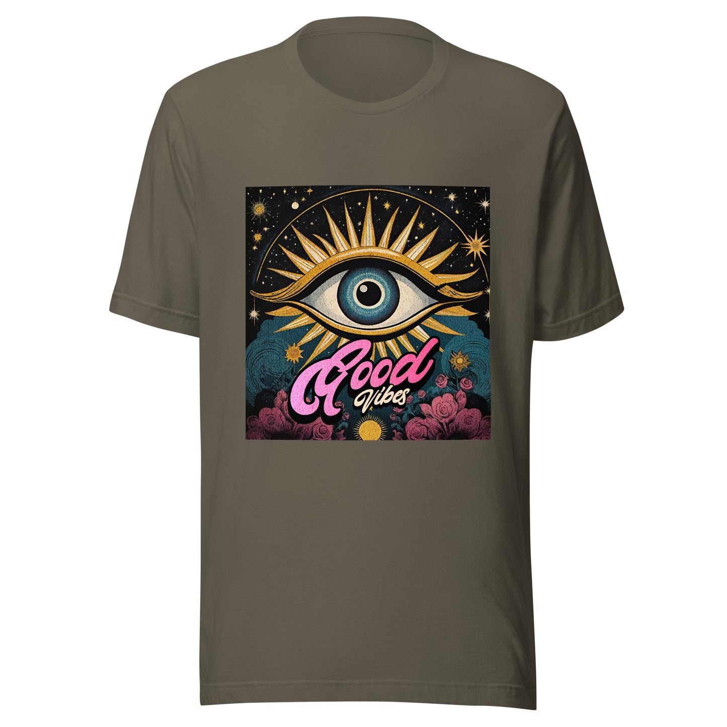 Good Vibes Retro Unisex t-shirt