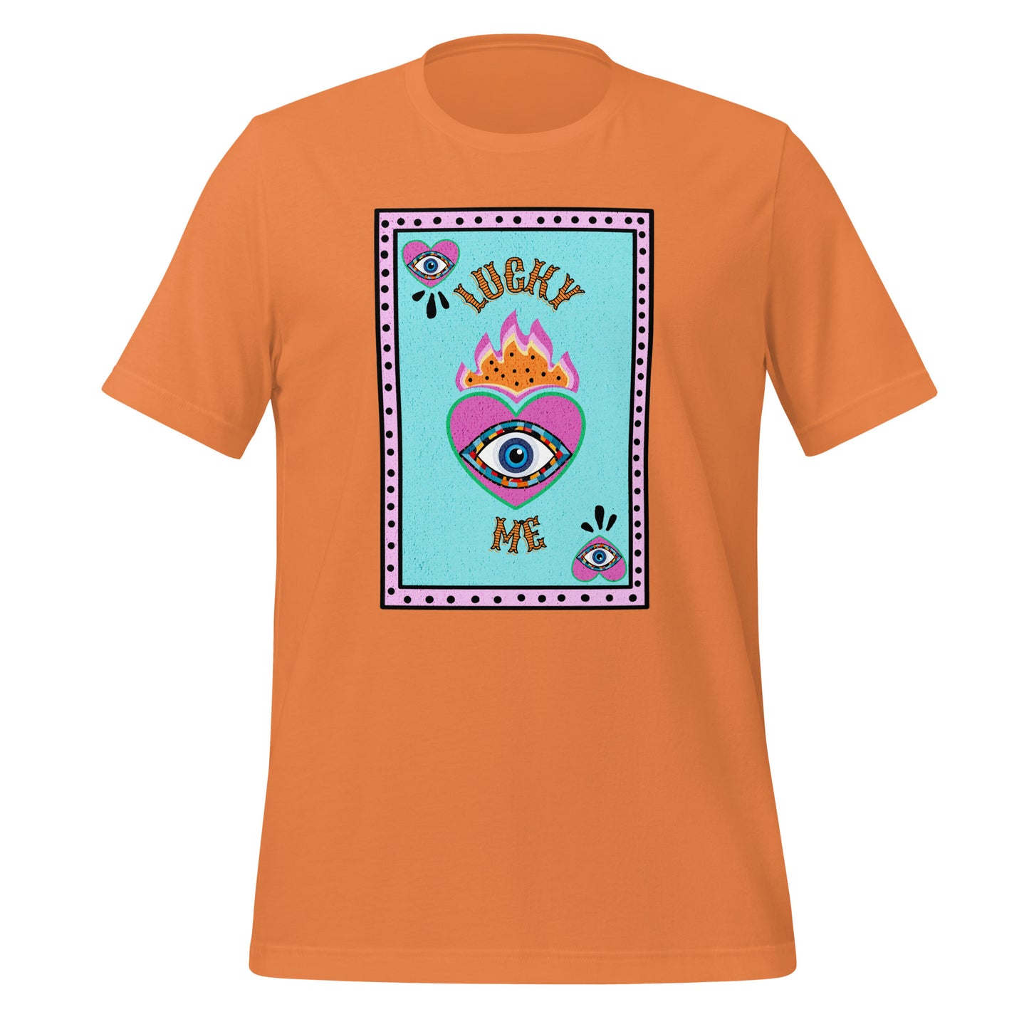 Lucky Me Evil Eye Unisex t-shirt