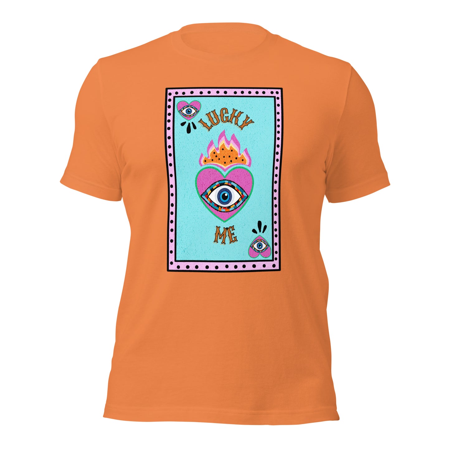 Lucky Me Evil Eye Unisex t-shirt